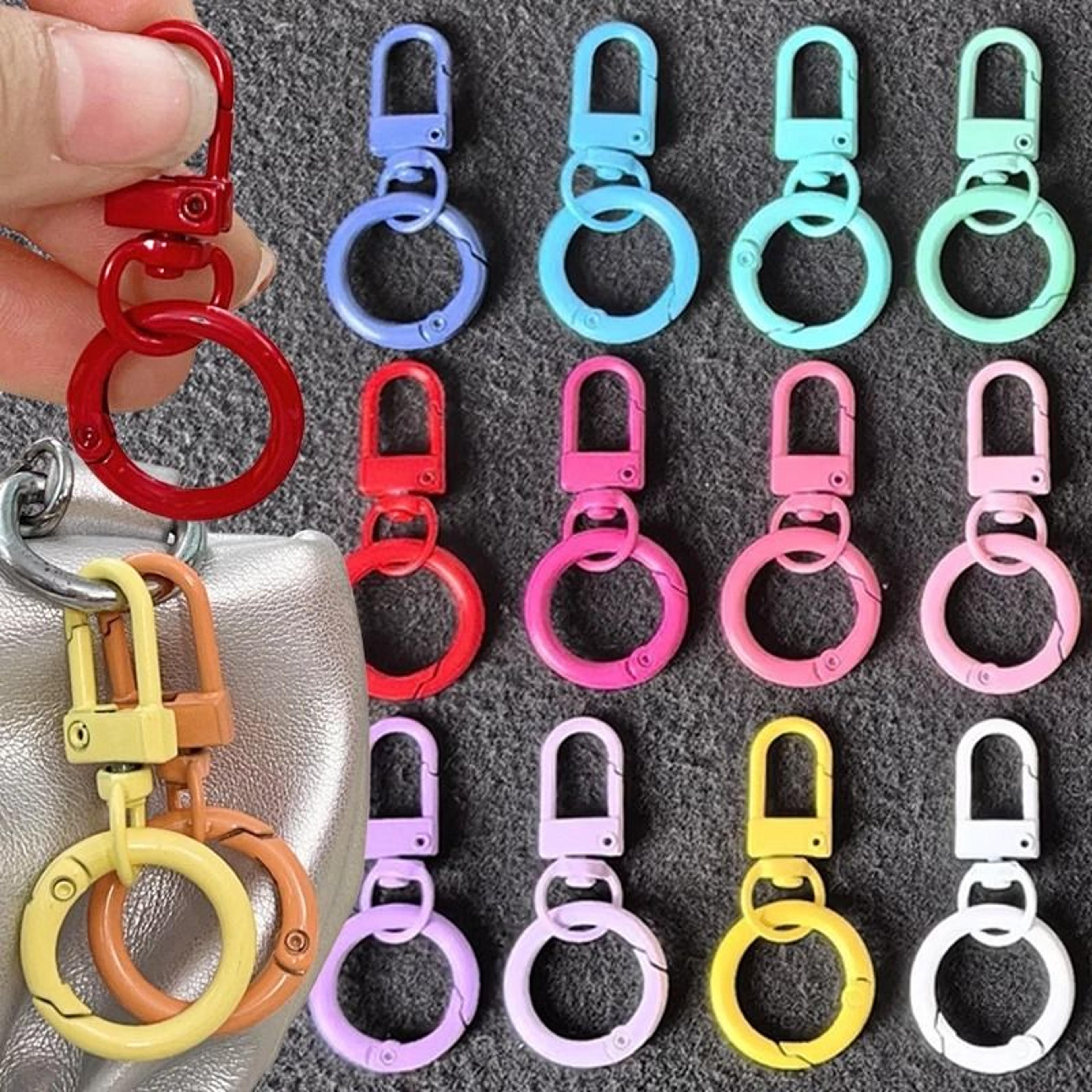 colorful lobster clasp keychain hooks for diy jewelry and crafts