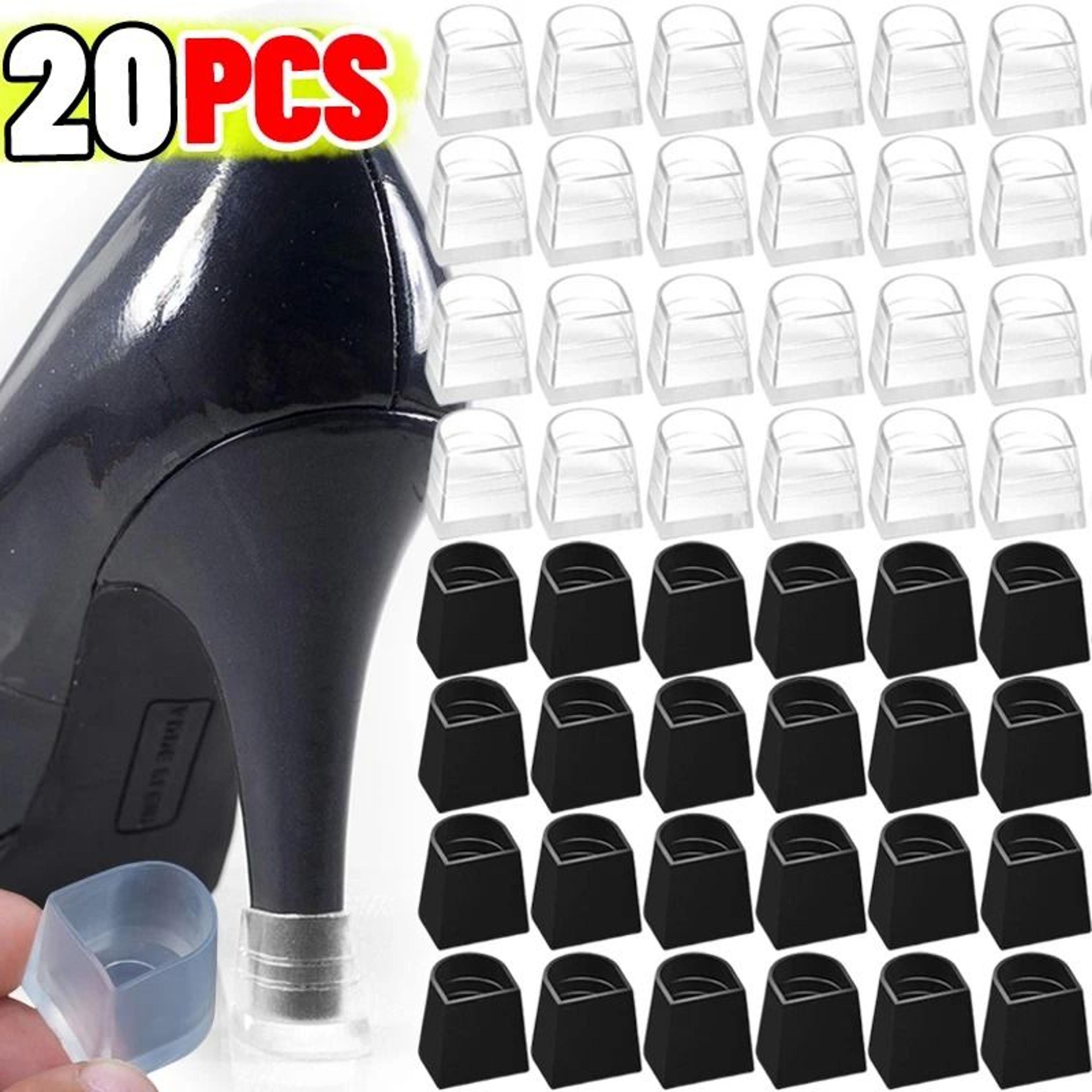 silicone high heel protectors anti slip stiletto heel caps for dress shoes