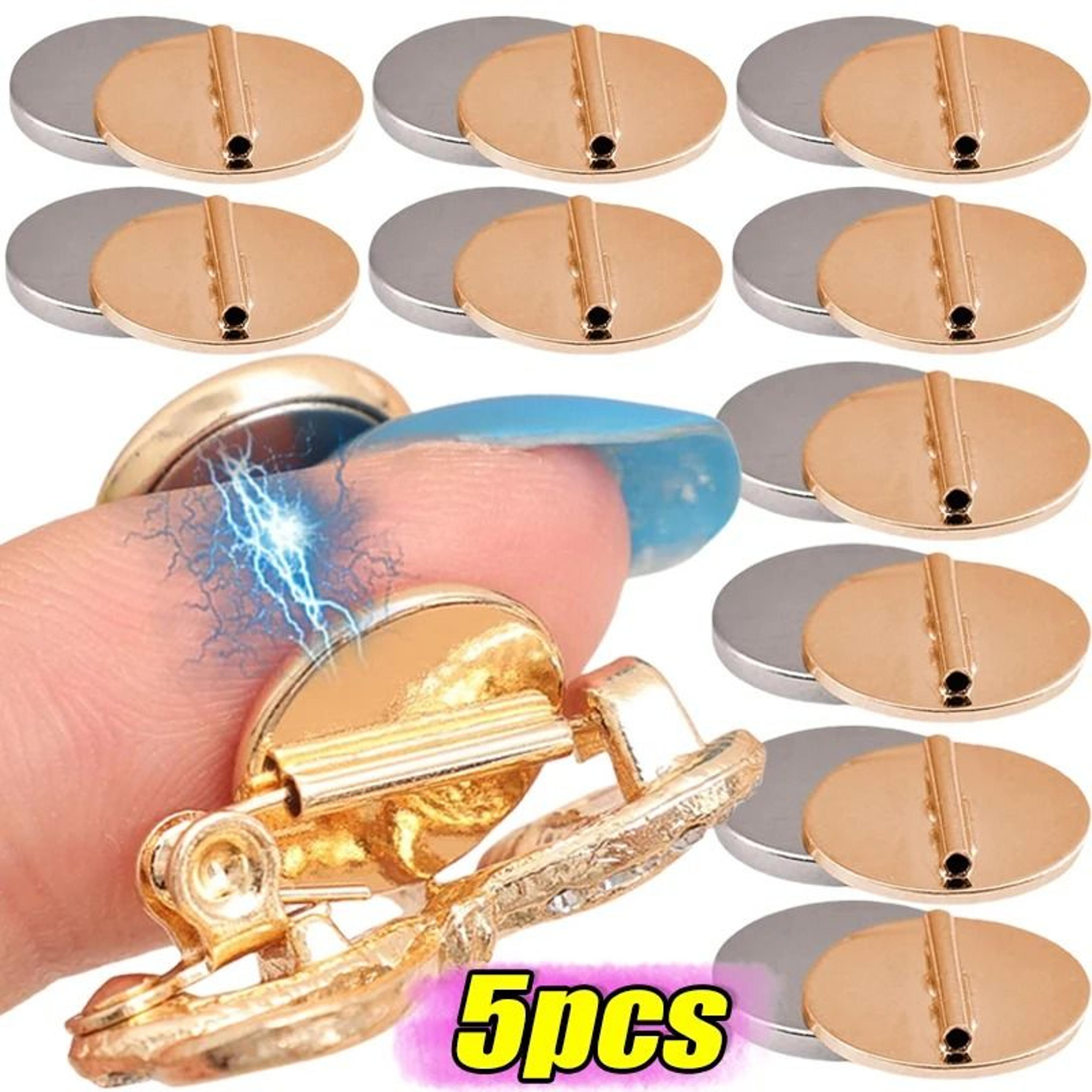 magnetic brooch converter pins no-puncture clothing fasteners for scarves and name tags