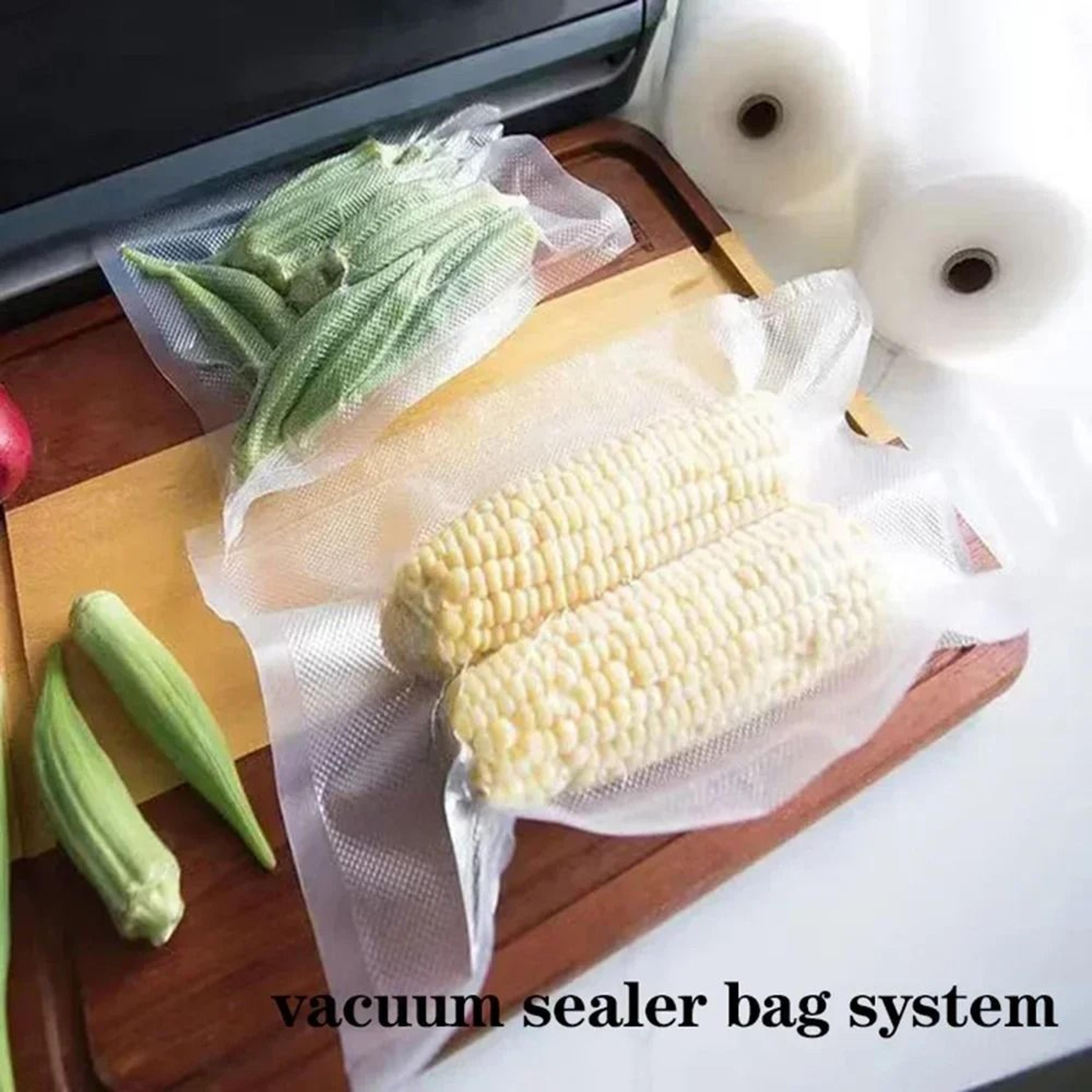 bpa-free vacuum sealer bag roll for food storage freezing and sous vide cooking