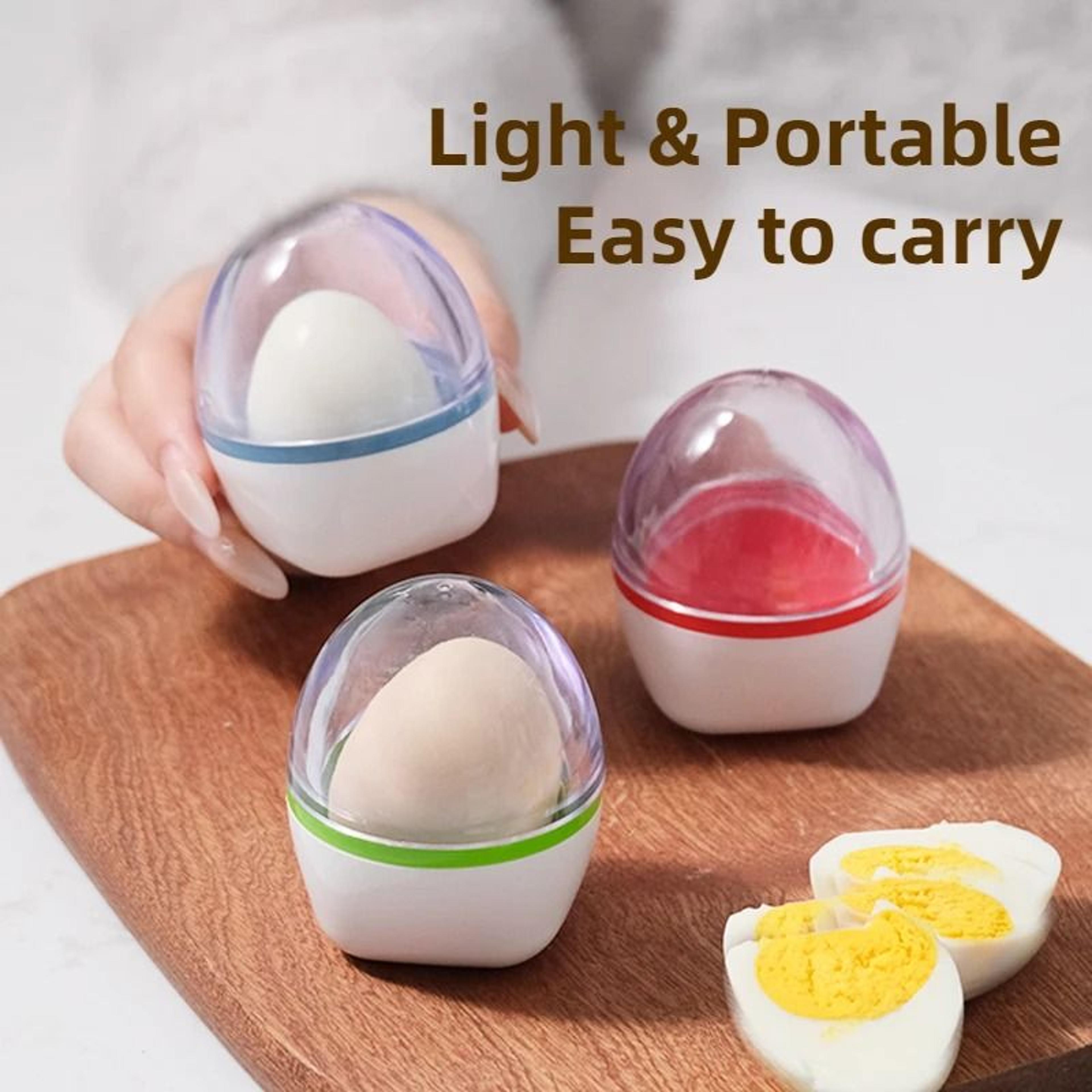 portable egg storage case shockproof travel egg holder container 2 piece set