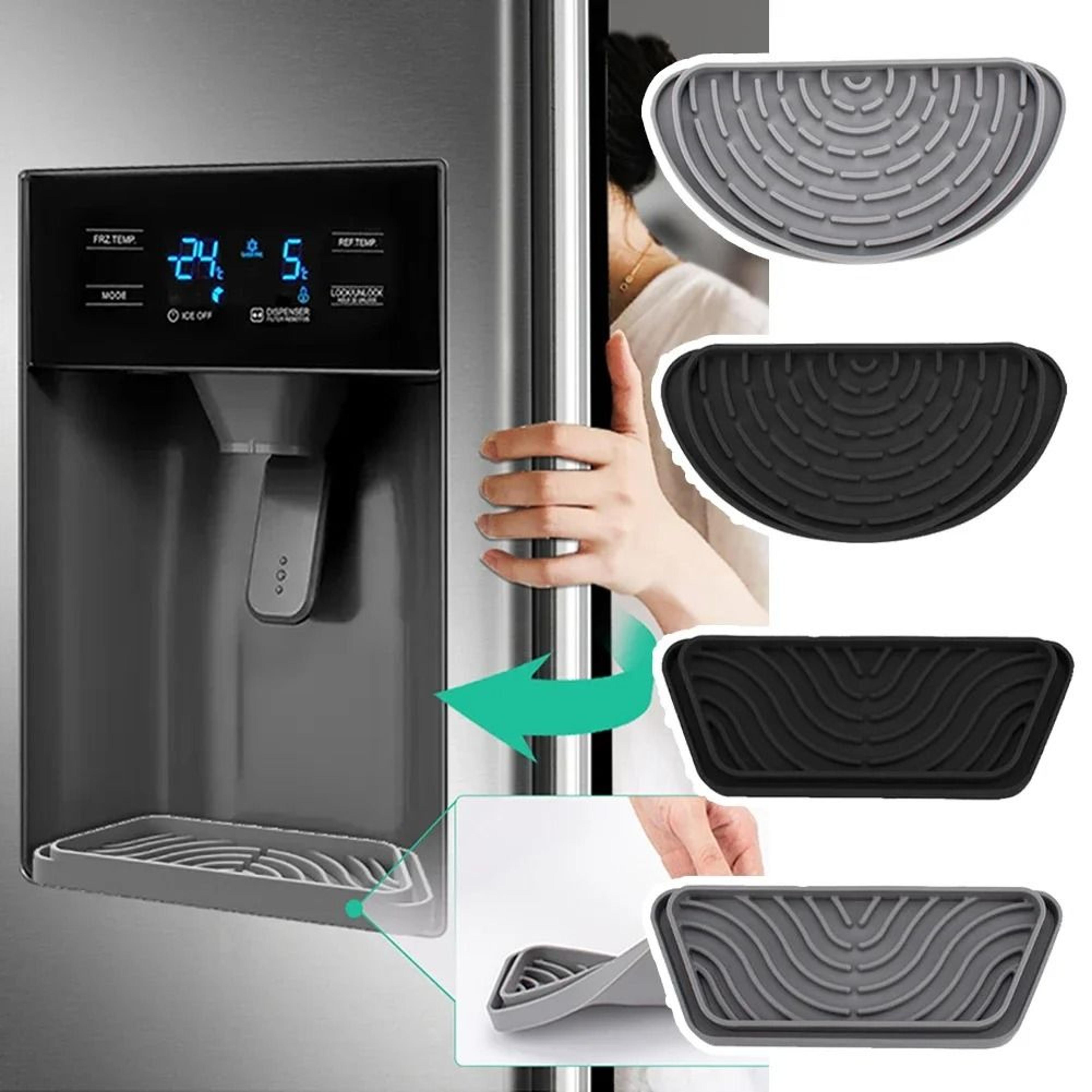 silicone water dispenser drain tray splash guard drip mat for countertops