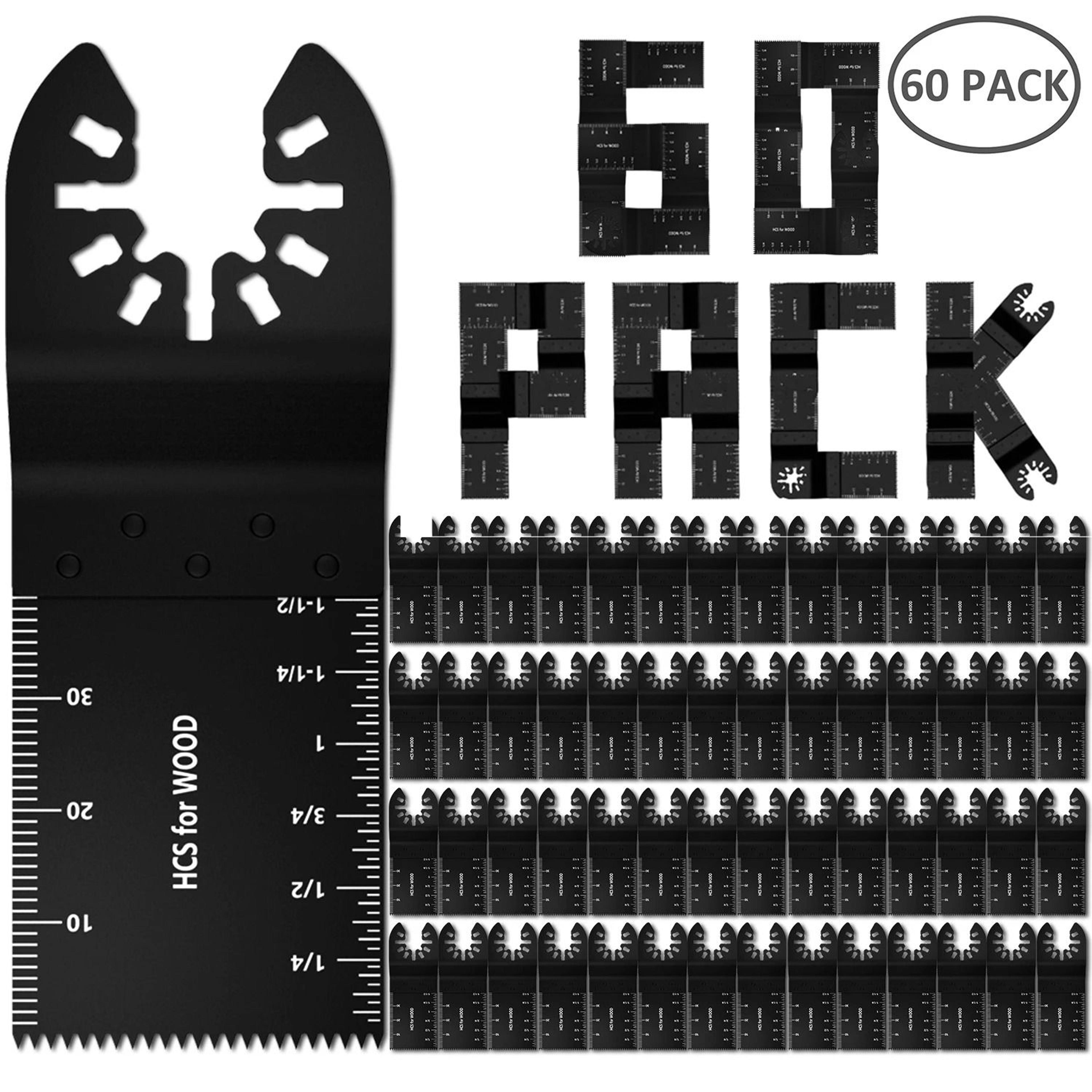 universal oscillating saw blade set for multi tools