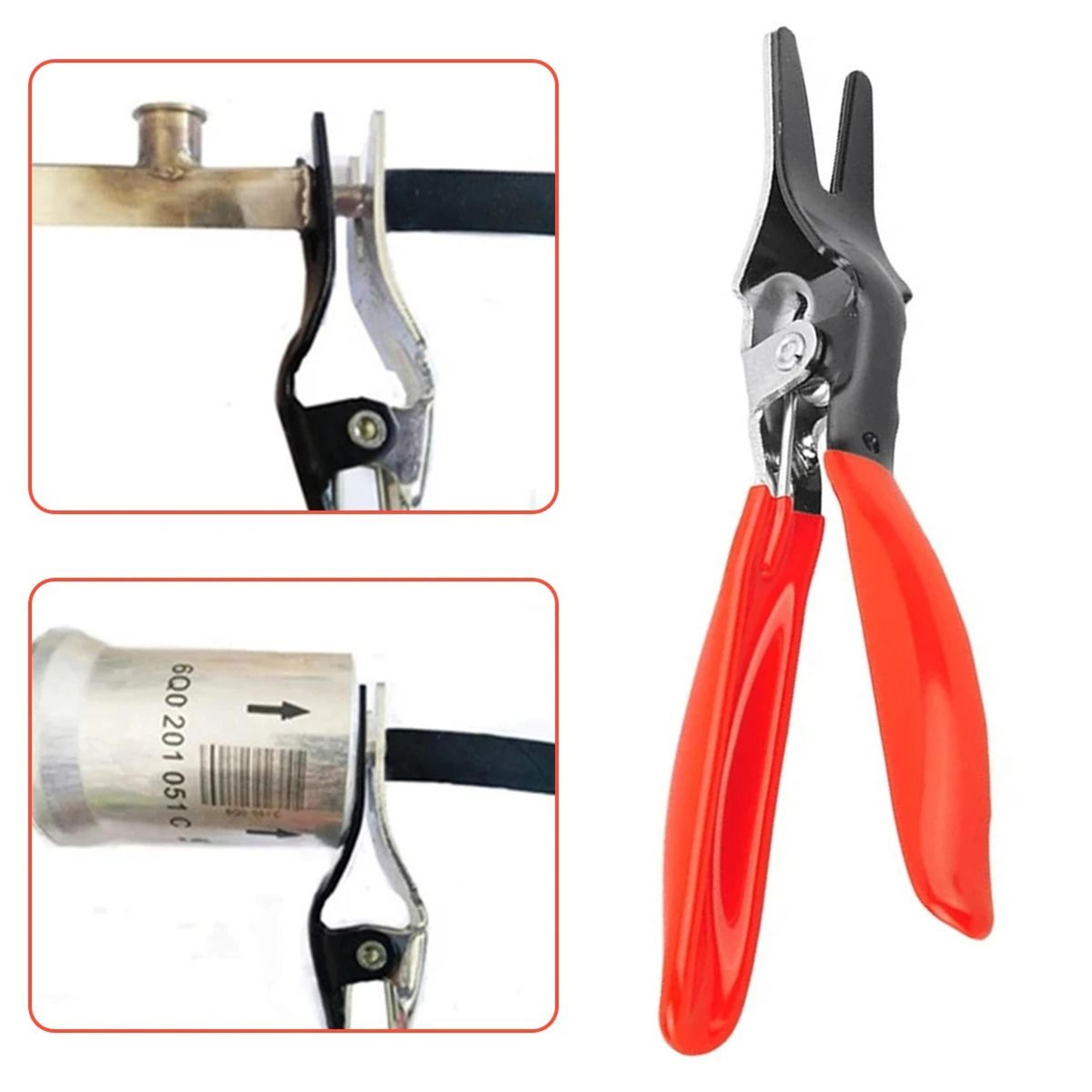 angled car hose remover pliers fuel line separator tool
