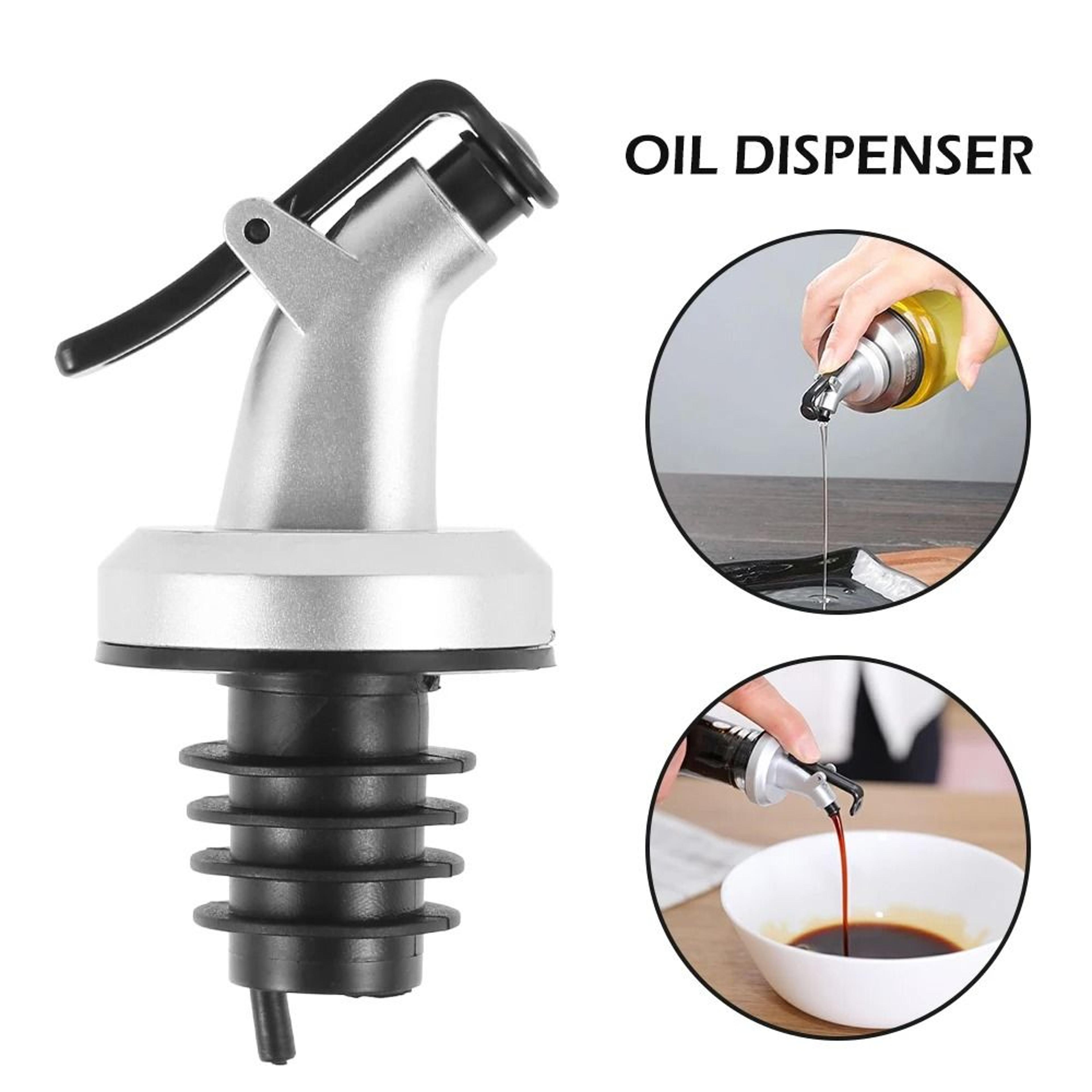 stainless steel oil bottle pourer spout