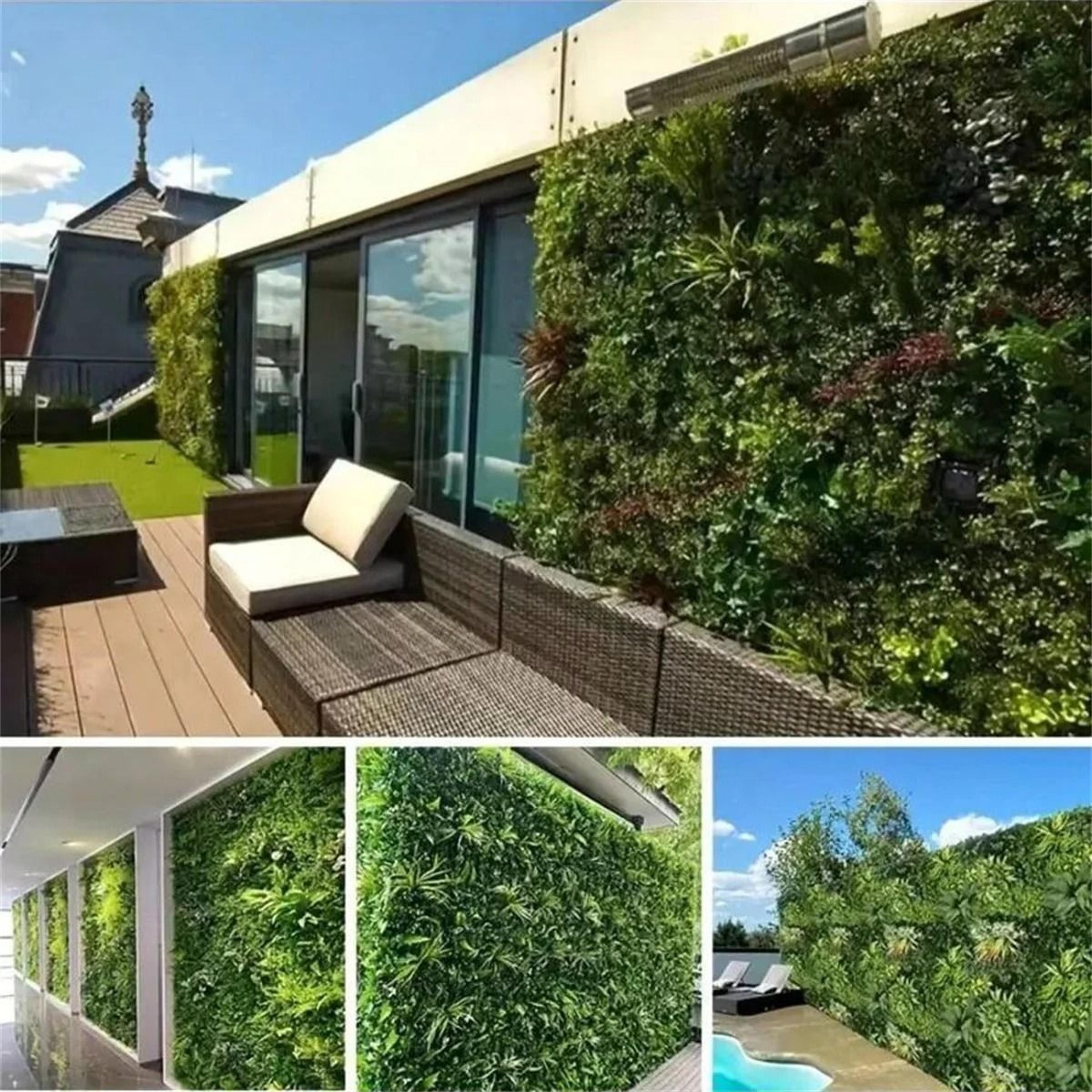 artificial green plant wall decor