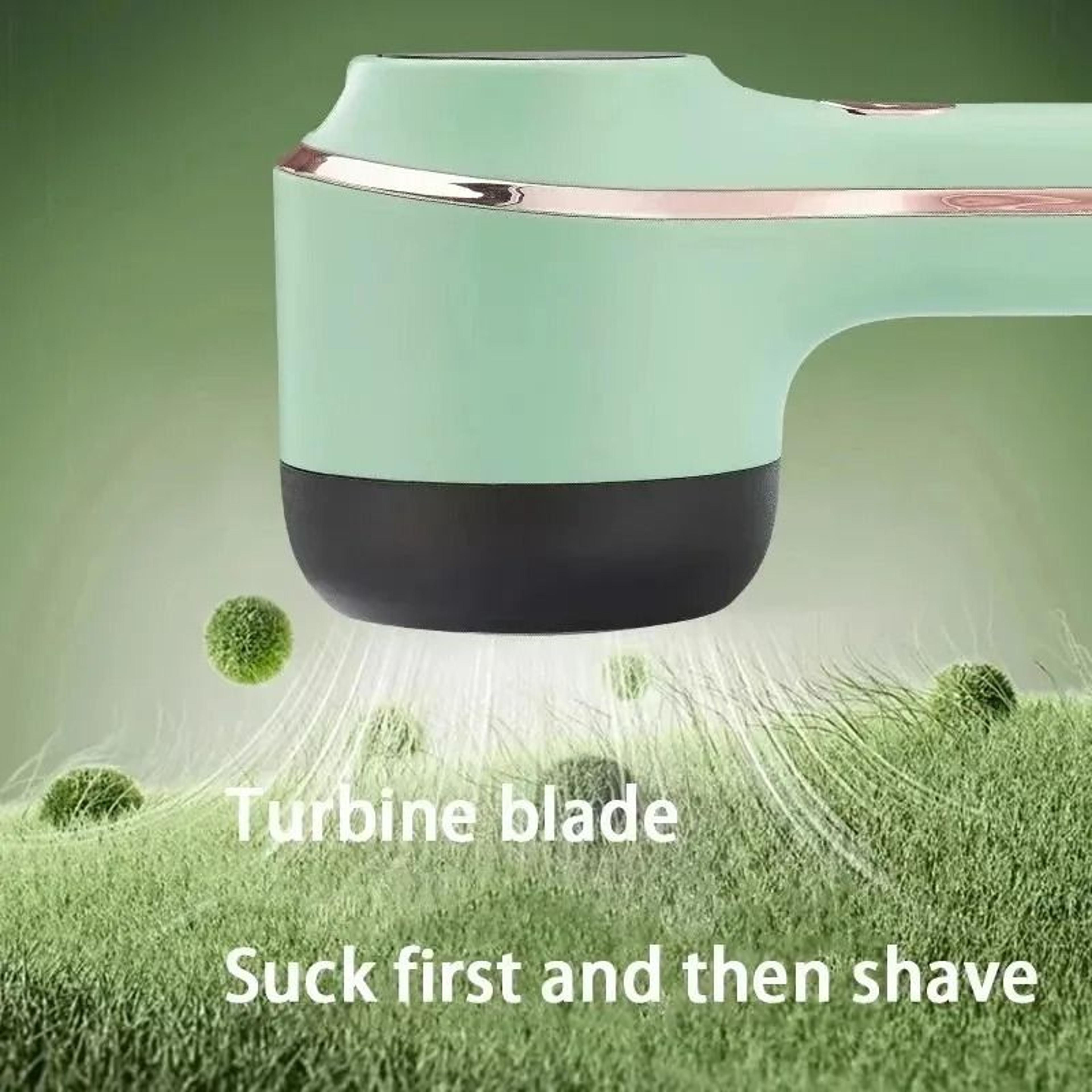 rechargeable fabric lint remover with led display