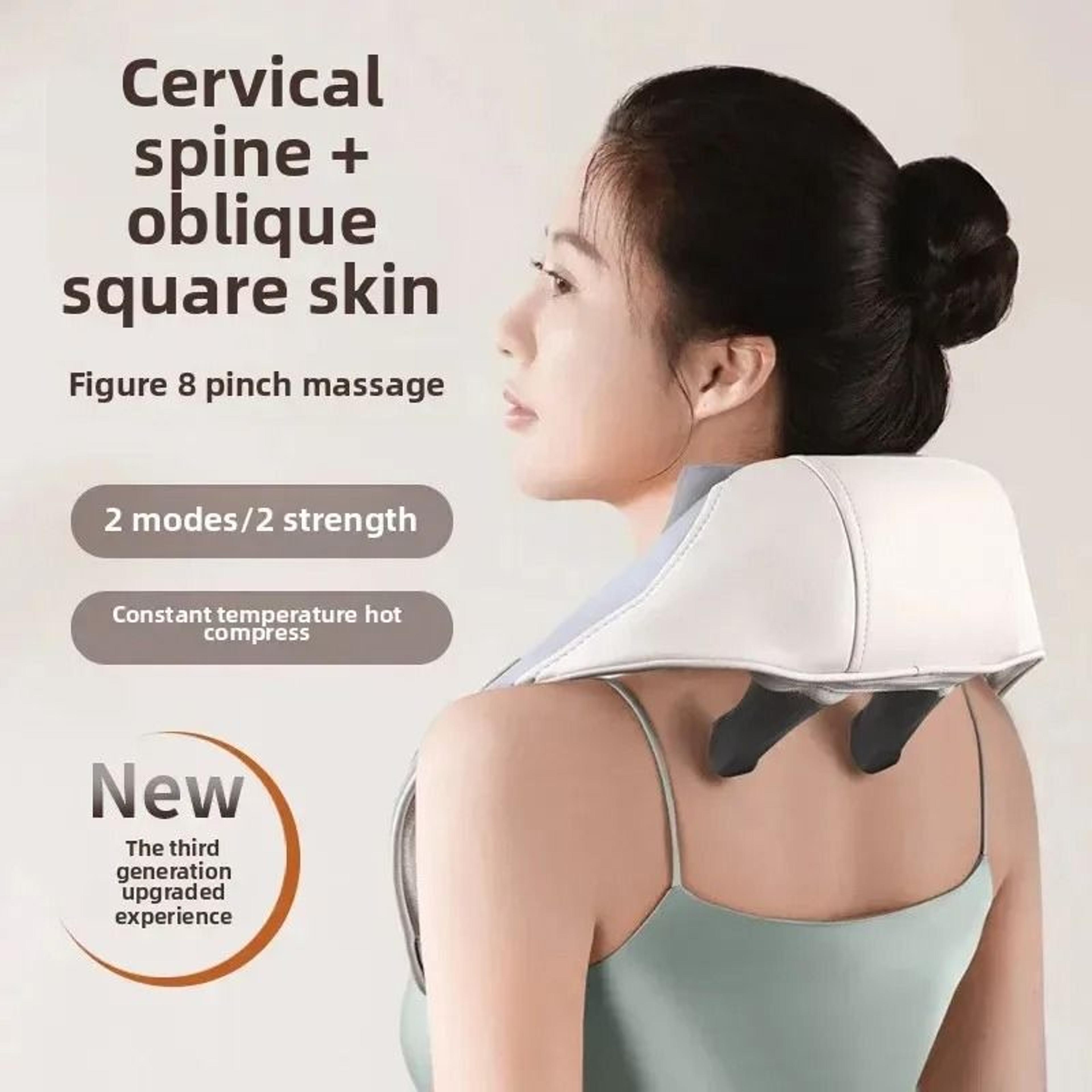 portable kneading neck and shoulder massage shawl