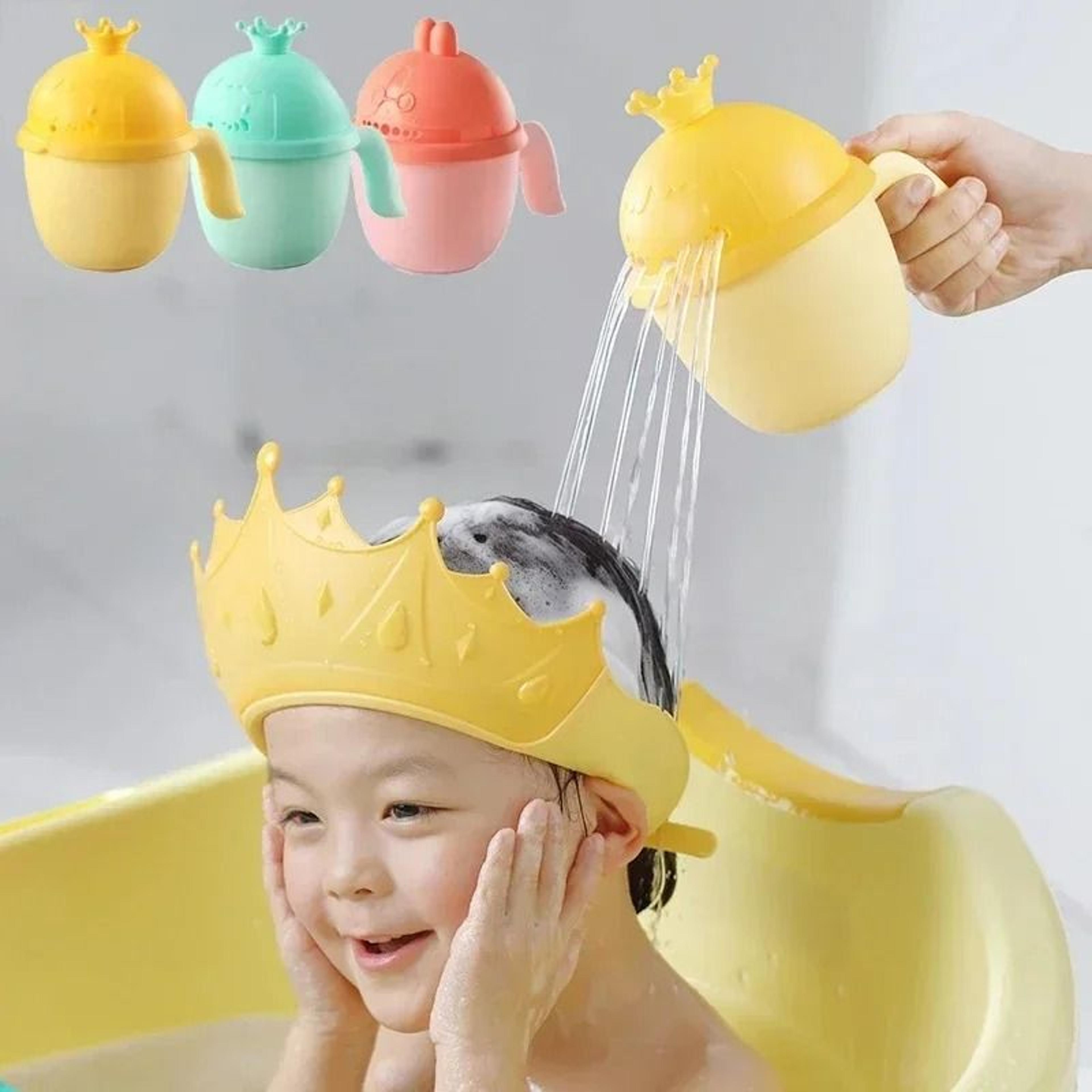 adjustable baby shampoo shower cap for kids