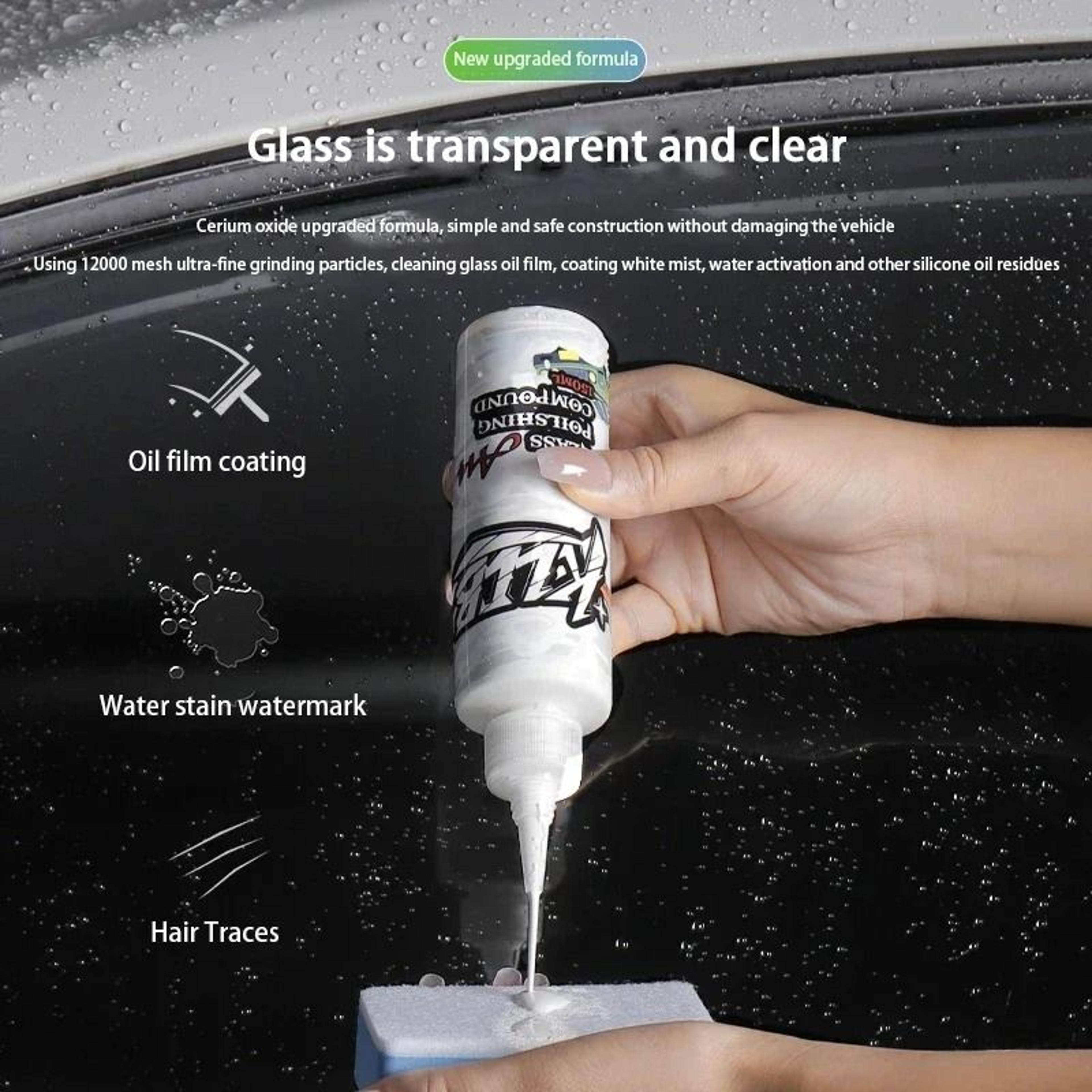 car glass scratch repair and polishing kit