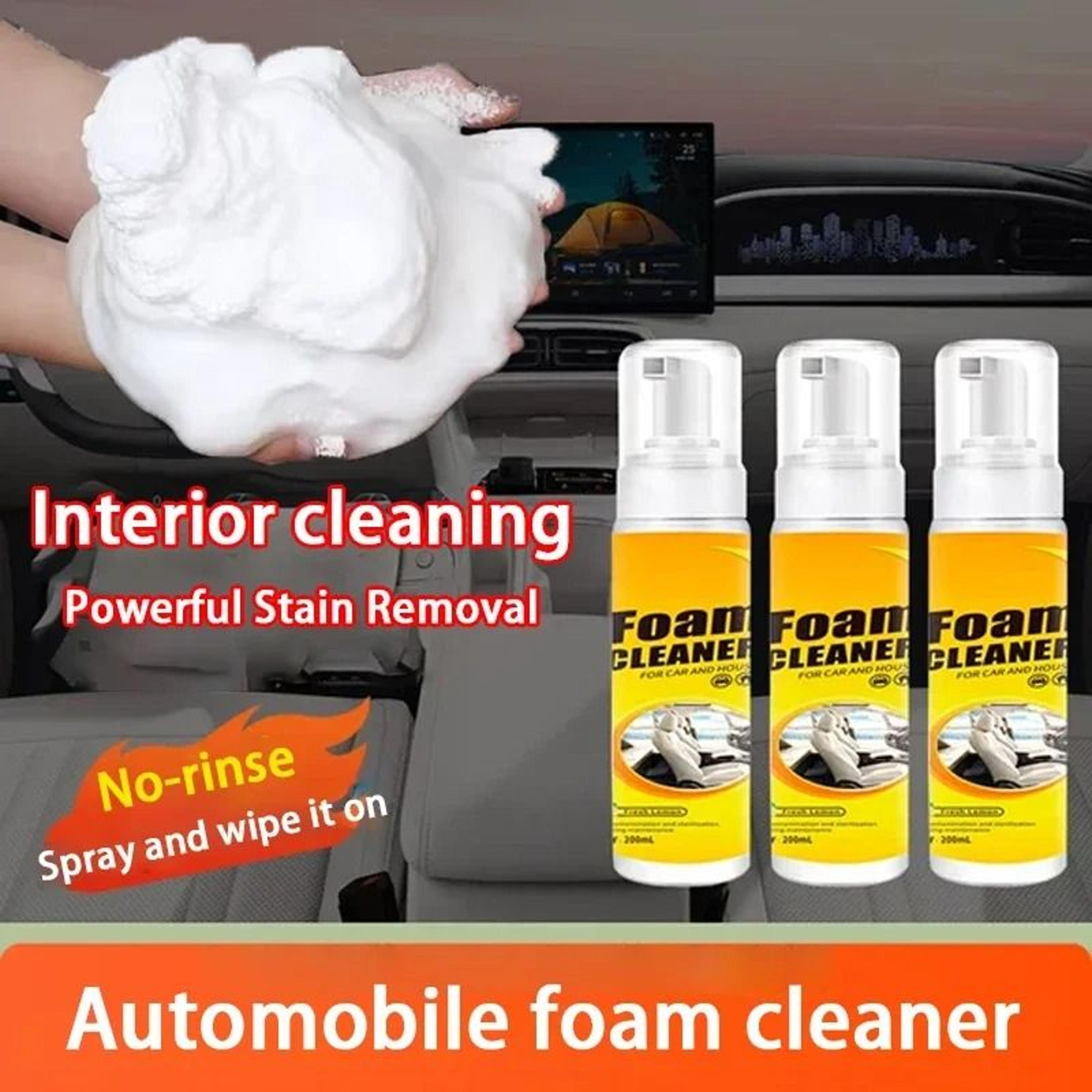 deep clean multi surface automobile foam rinse