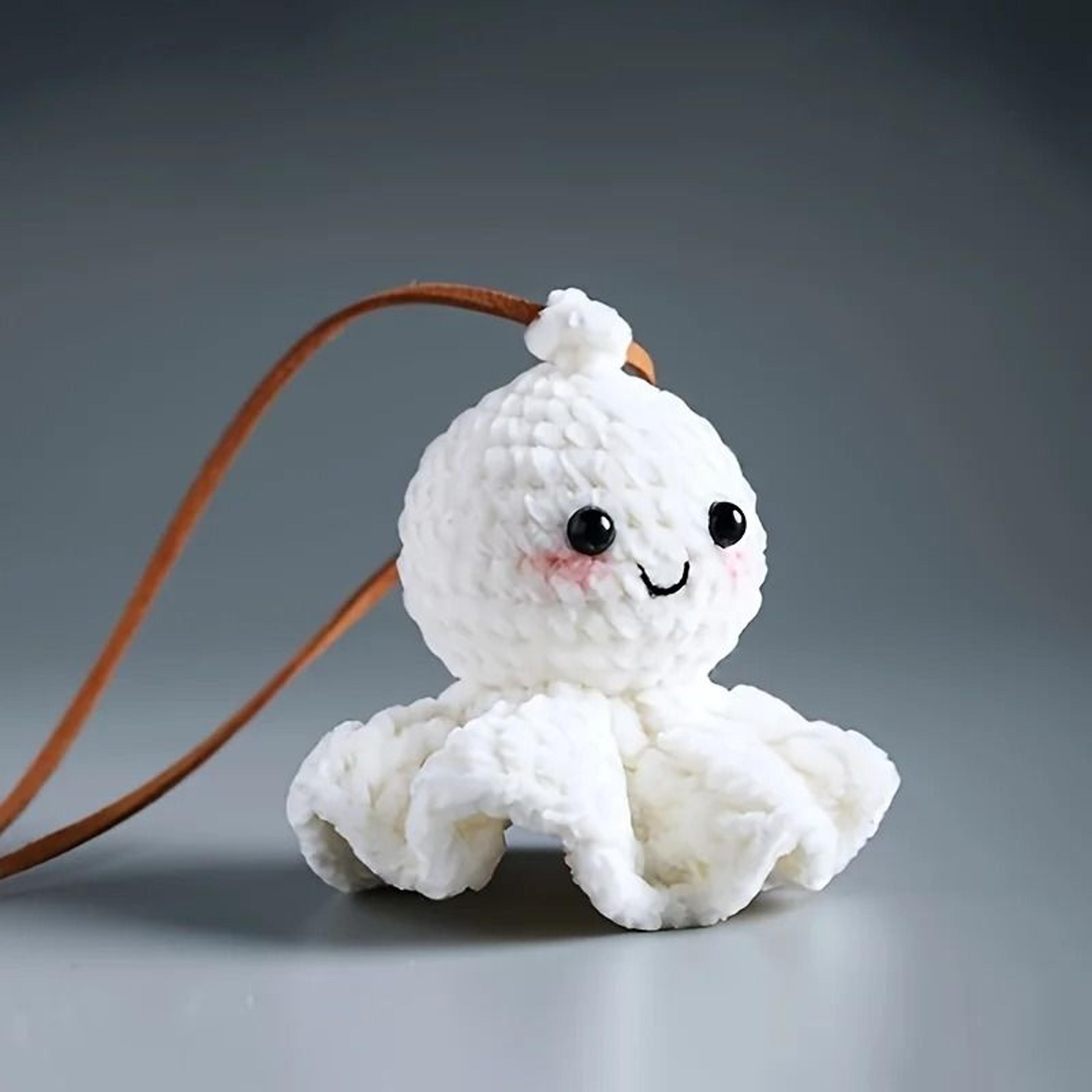 handmade crochet sunshine doll car hanging ornament rearview mirror pendant