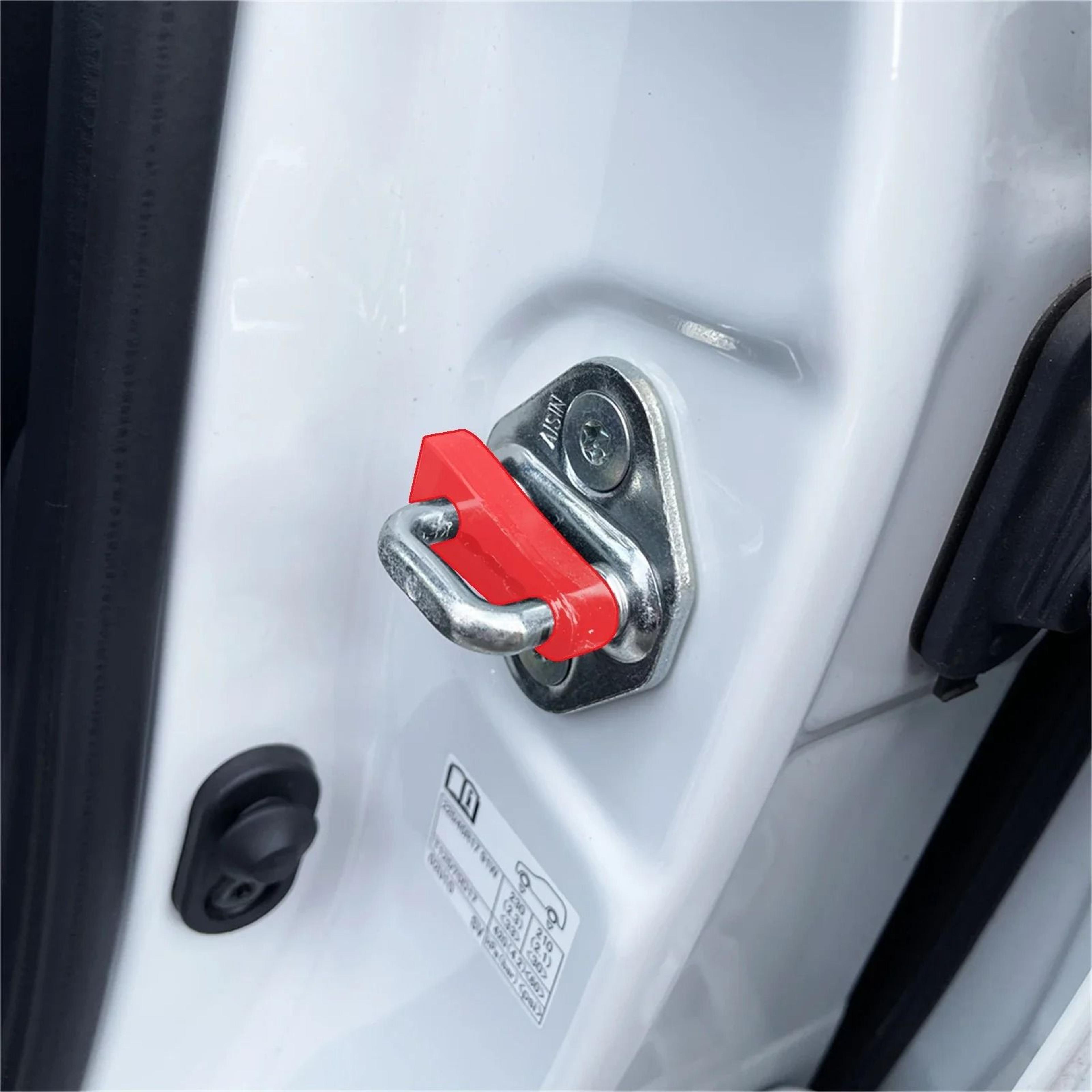 car door lock shock absorber cushion pads noise reduction protector stickers