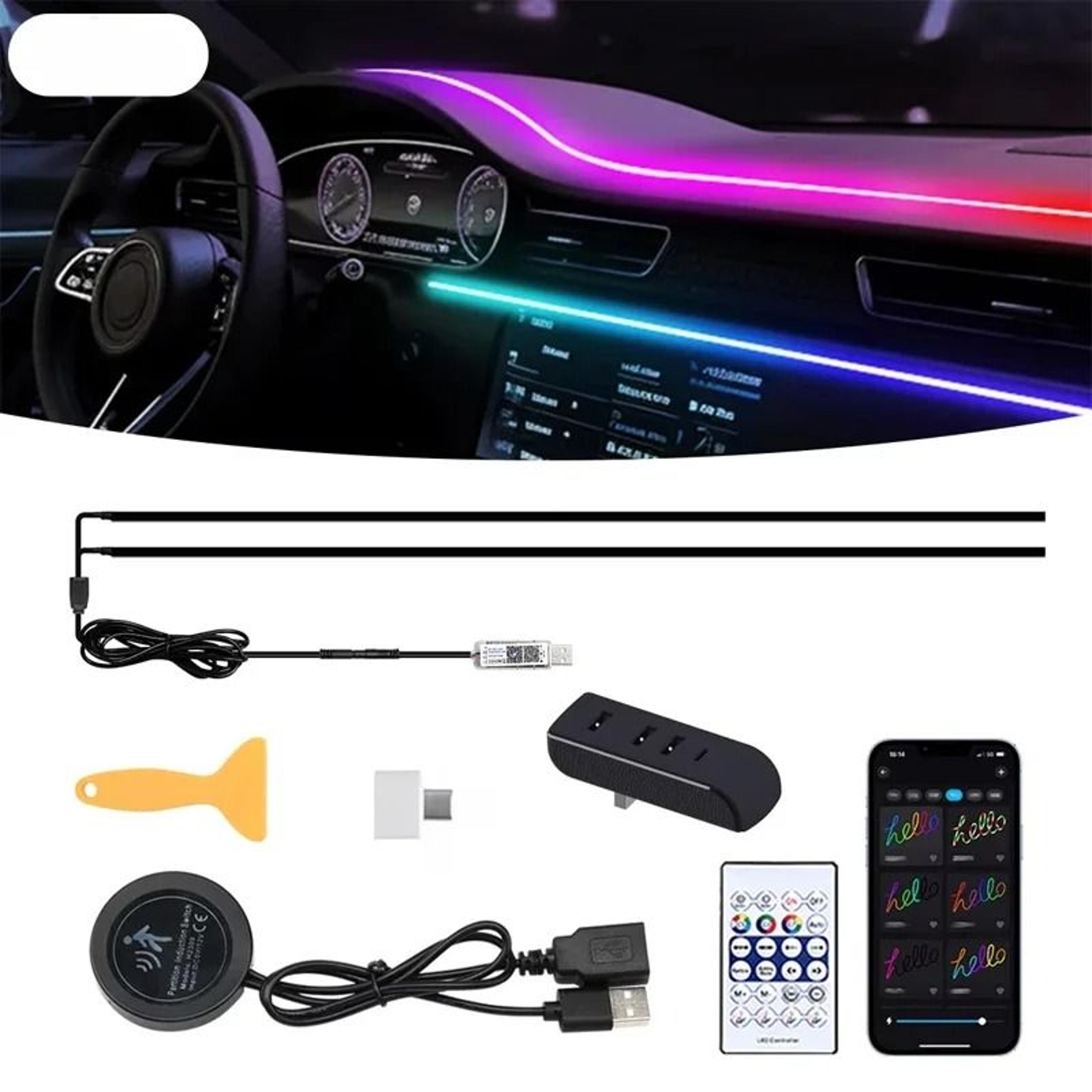 tesla dashboard ambient light usb power module with auto shut off
