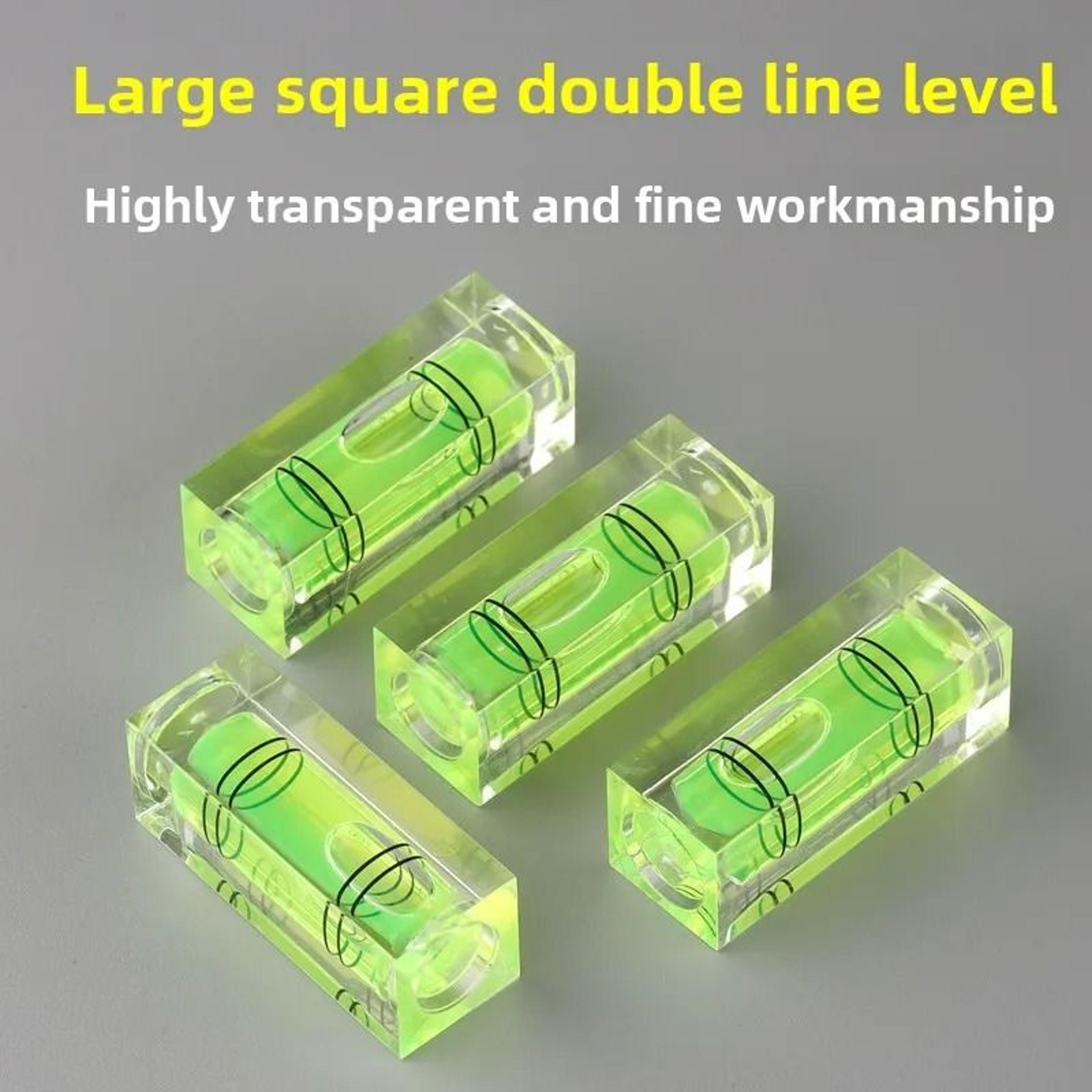 mini precision bubble level measuring tool for diy, woodworking & construction