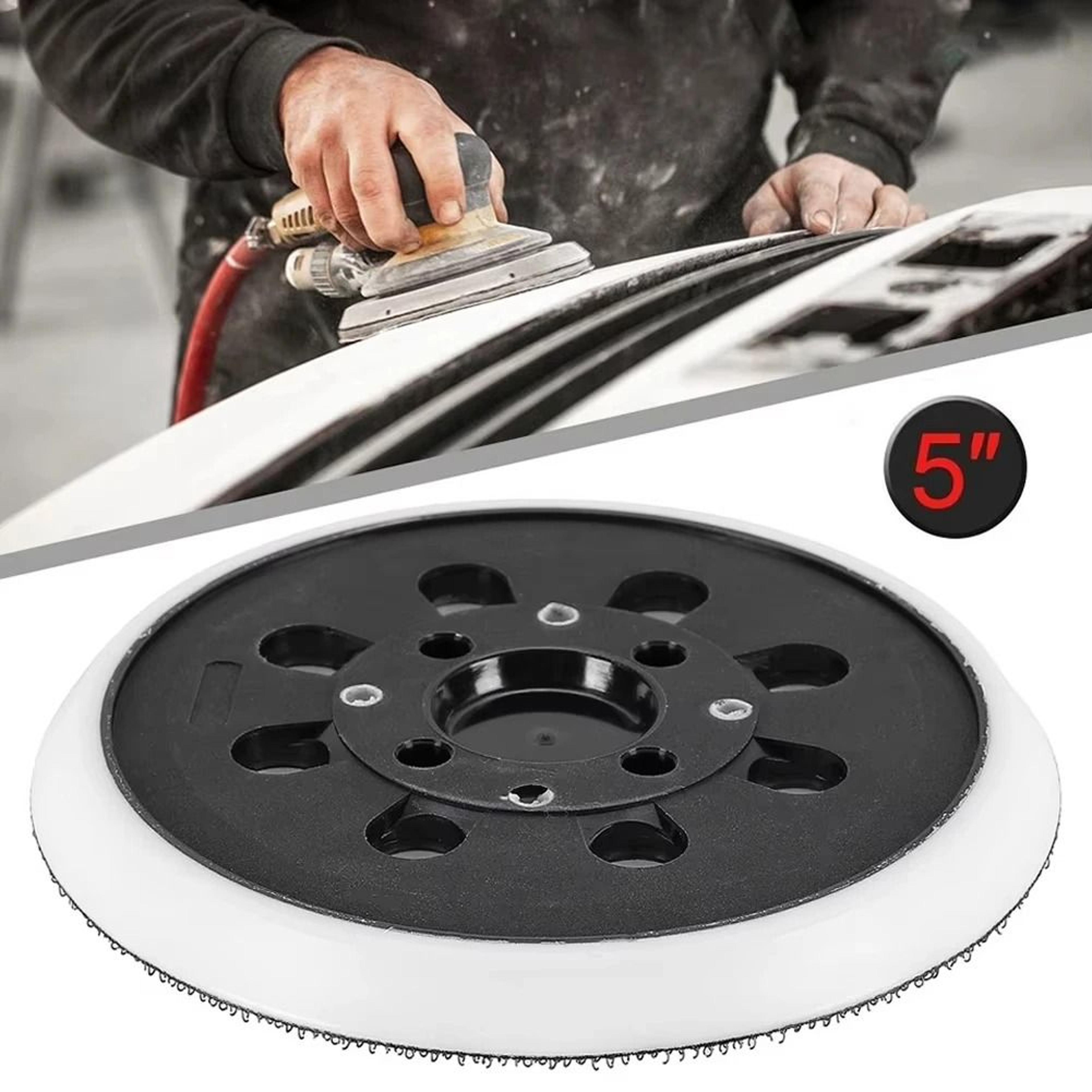 5-inch hook & loop sanding backing pad for bosch orbital sander (8-hole replacement disc)