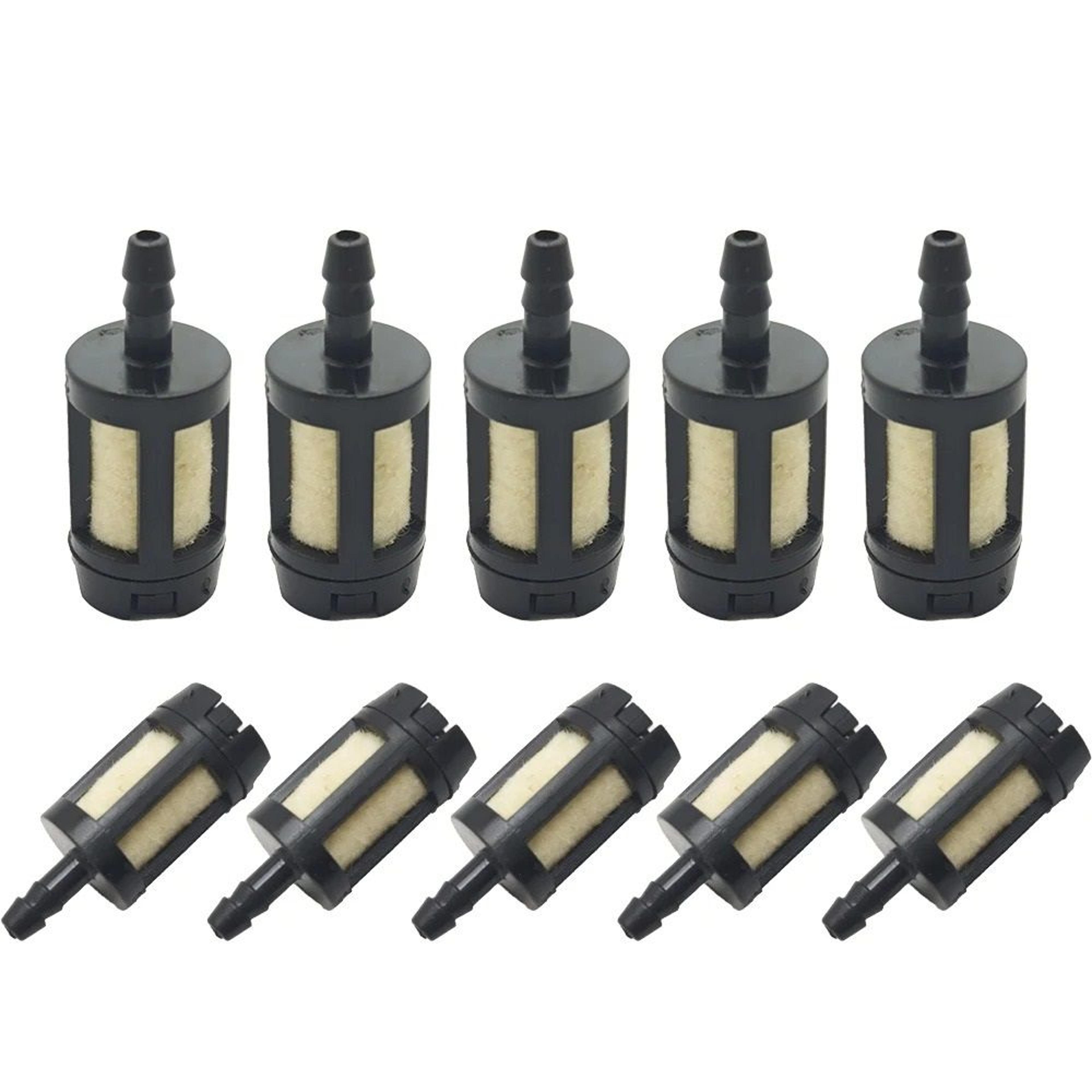 10 pack fuel filter for chainsaw trimmer lawn mower small engine