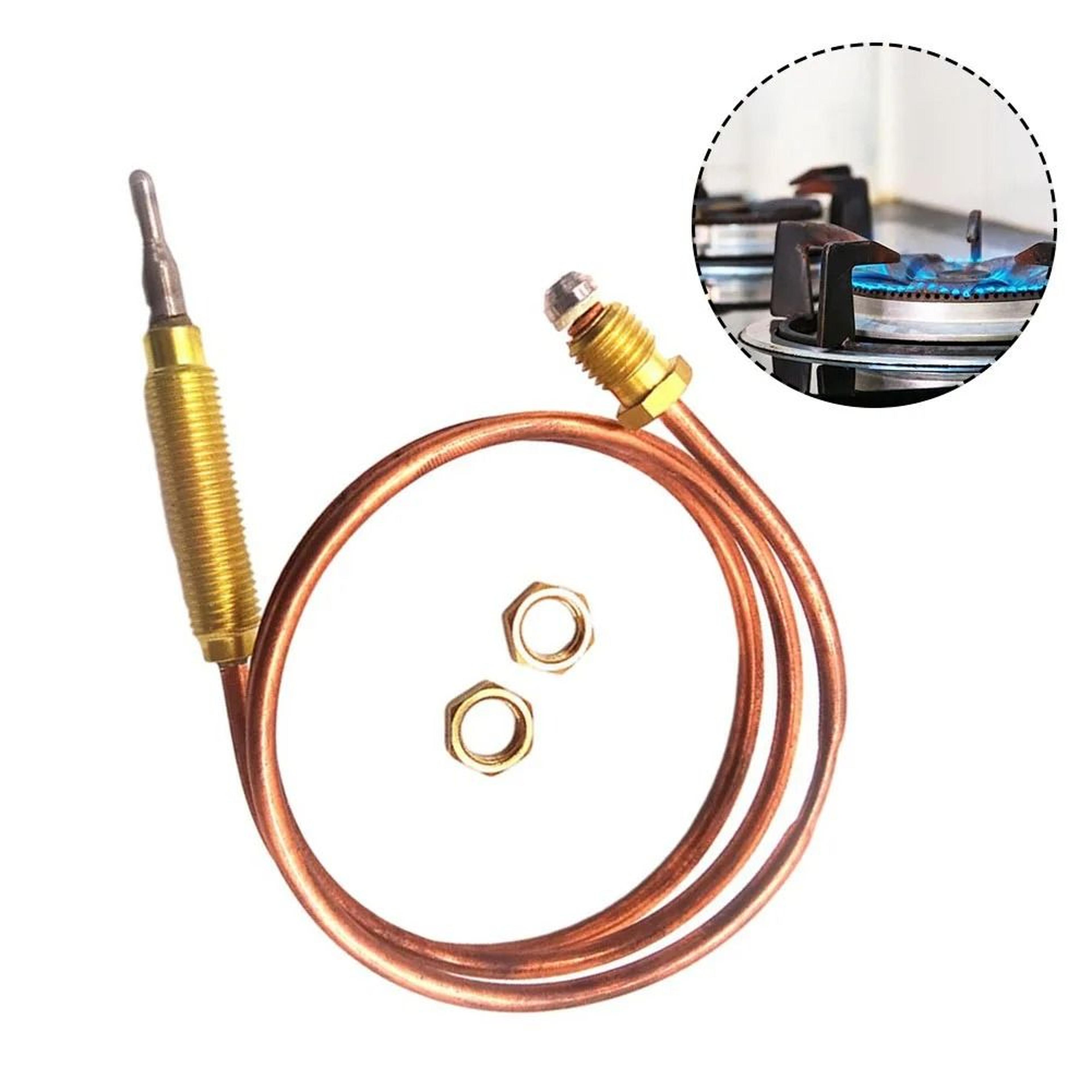 gas safety thermocouple probe m8 thread for burner grill fireplace 24 36 47 59 inch