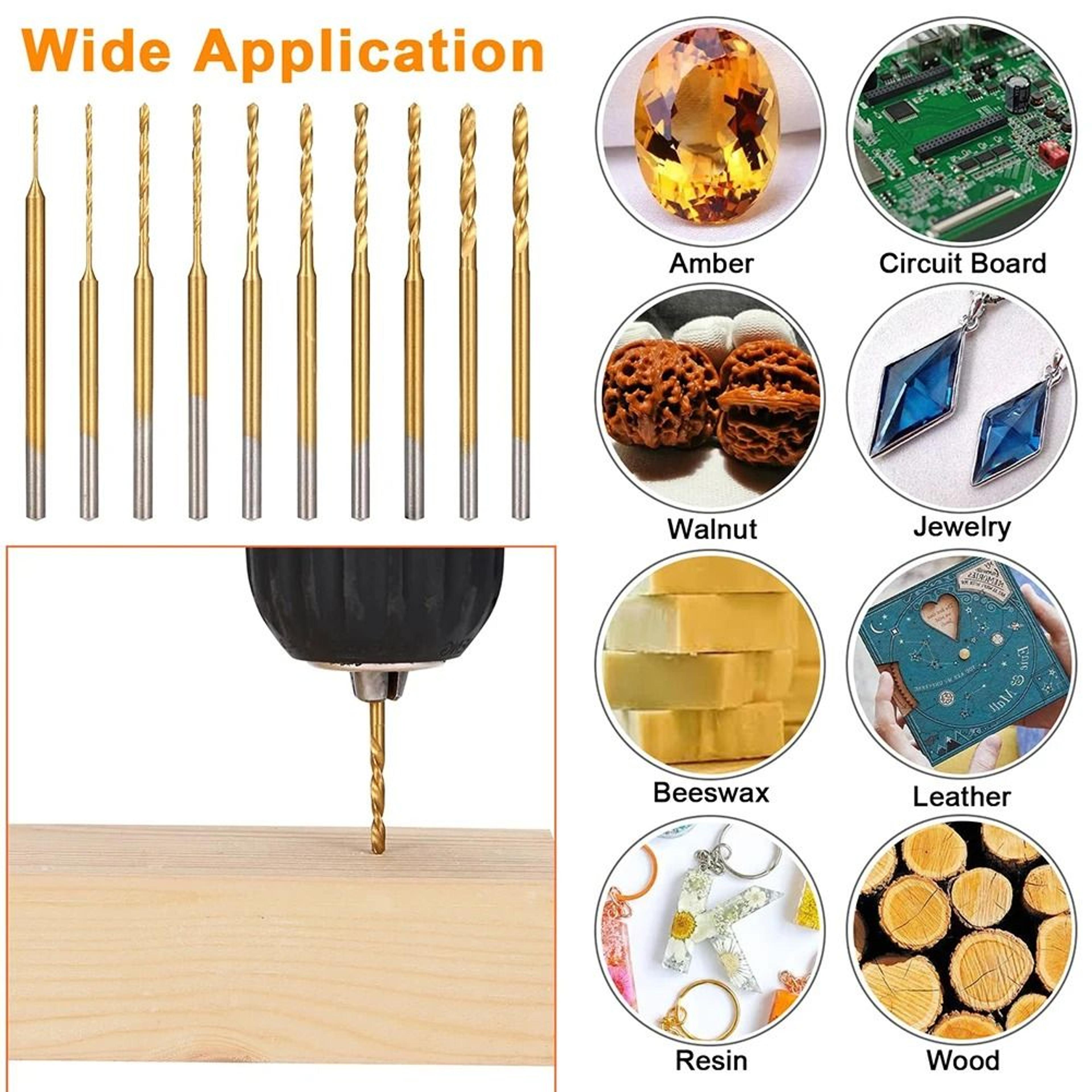 mini drill bit engraving kit for precision craft and diy projects