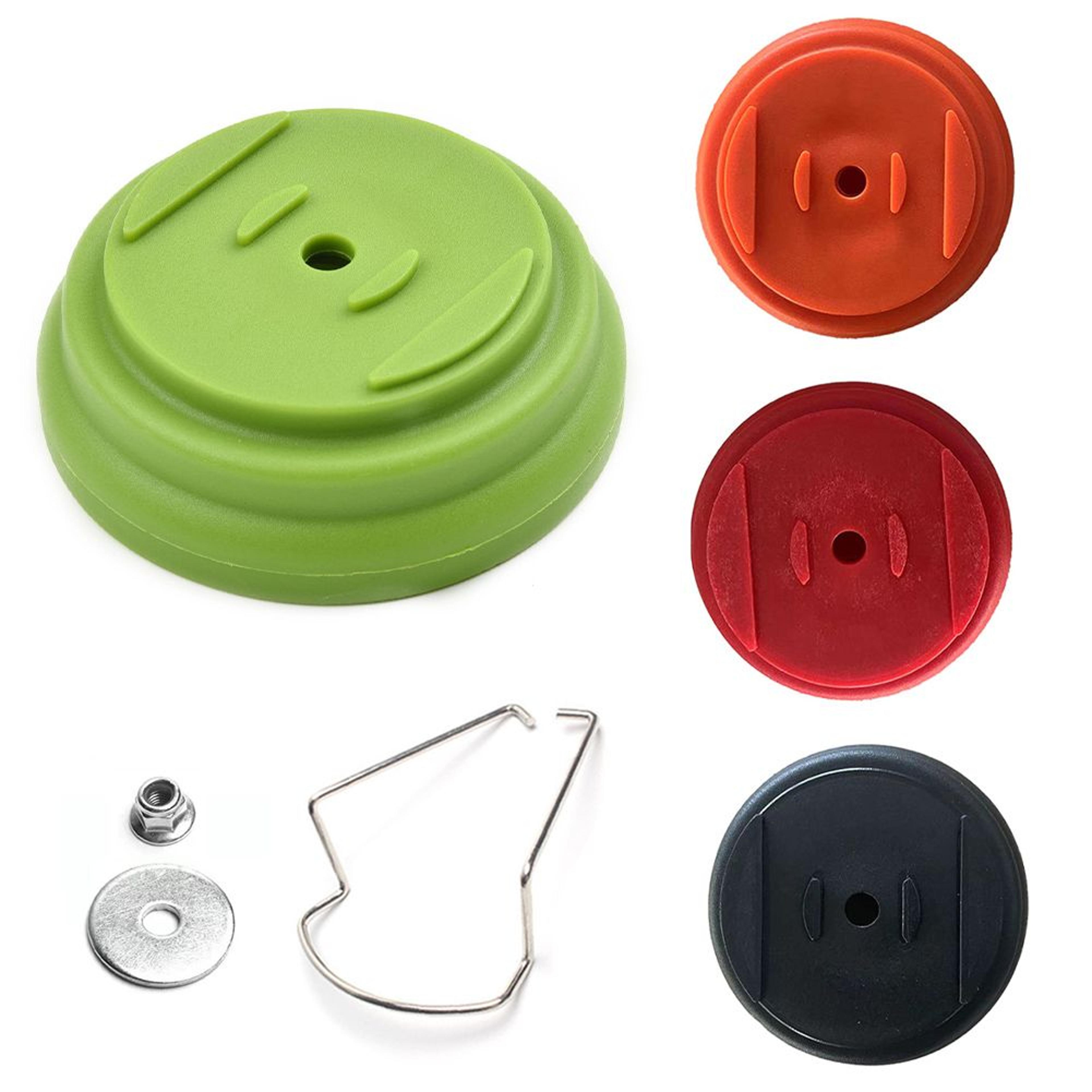 3 piece plastic grass trimmer blade replacement set