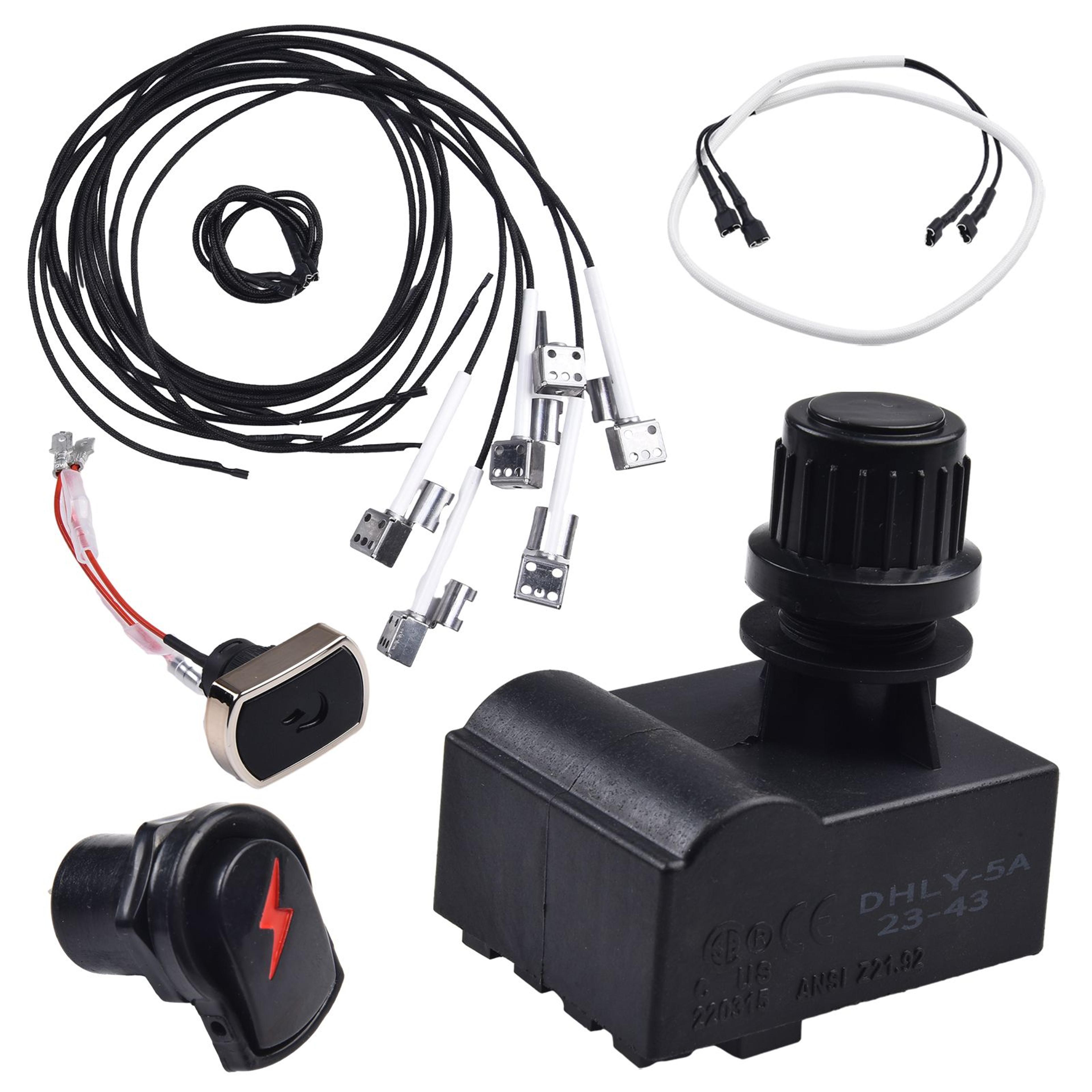universal gas grill electronic ignition module kit replacement for charbroil systems