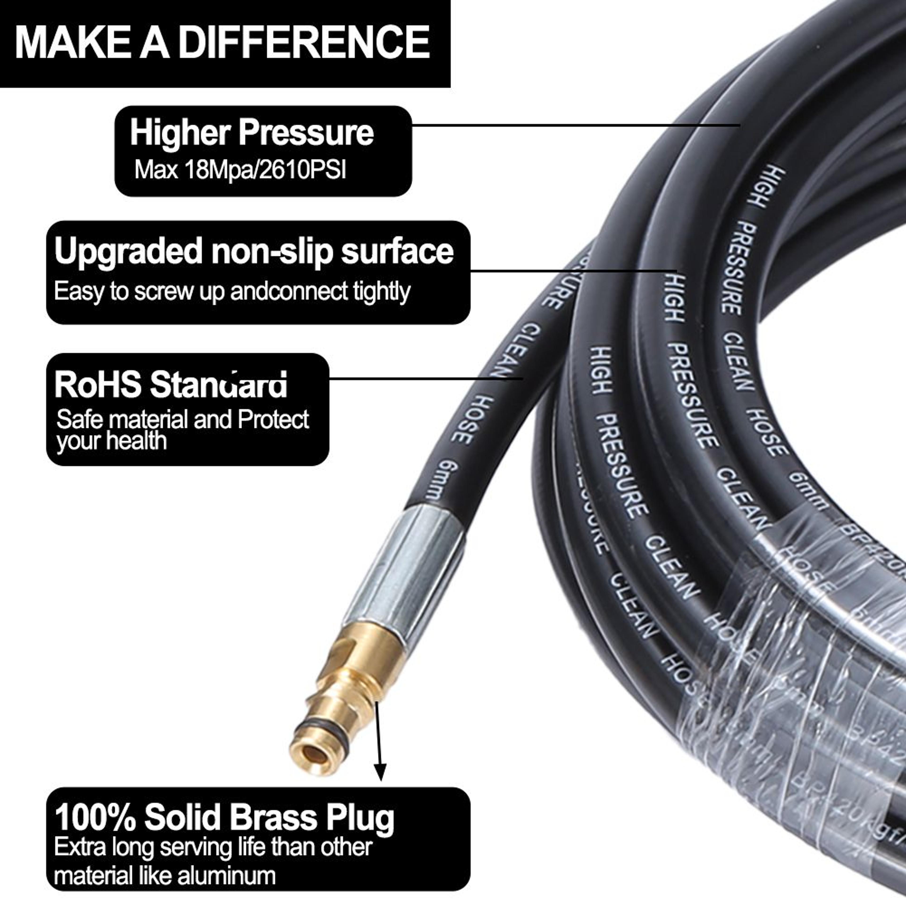 pressure washer replacement hose pipe for karcher k2 to k7 cleaning systems