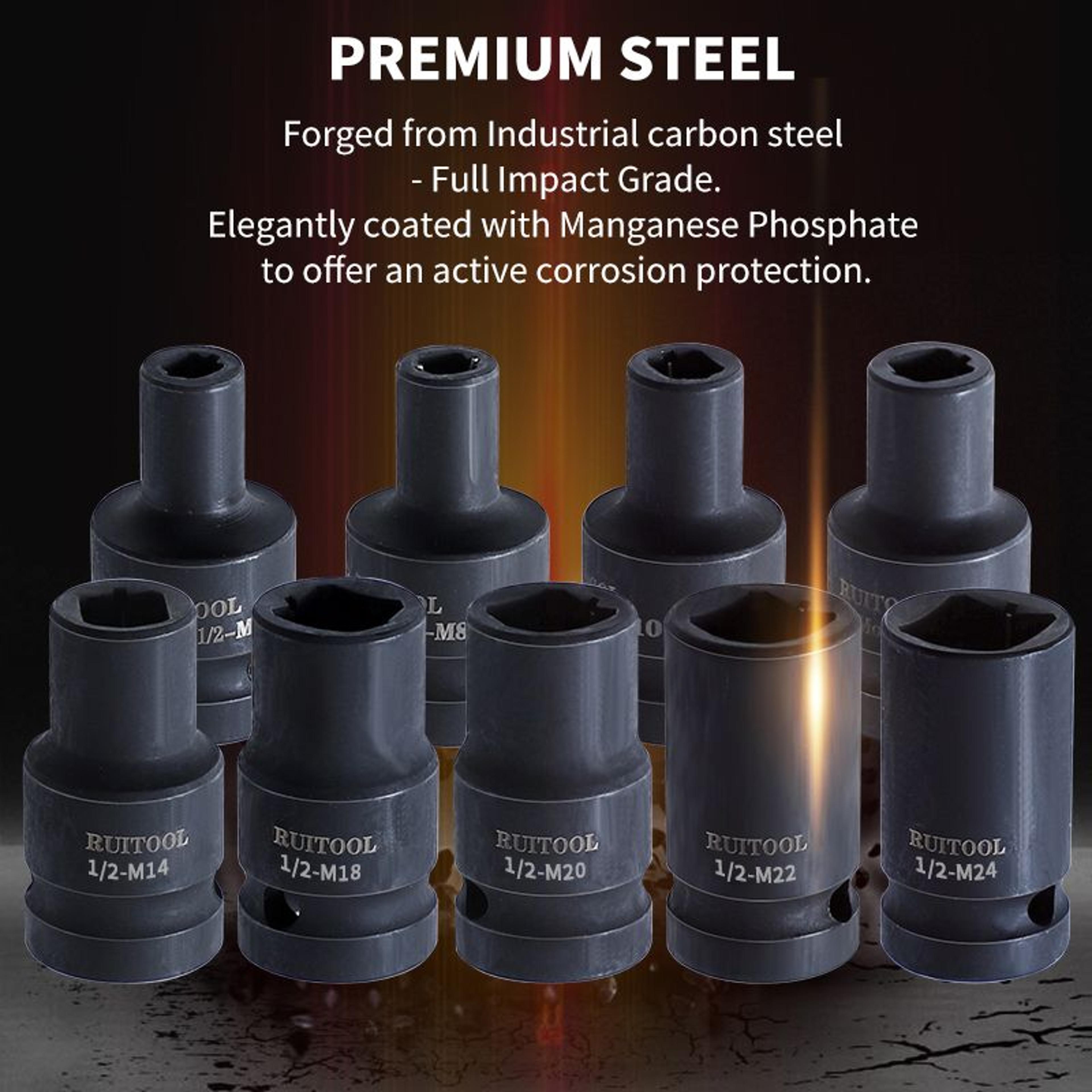 universal alloy steel machine tap holder socket set for power tools
