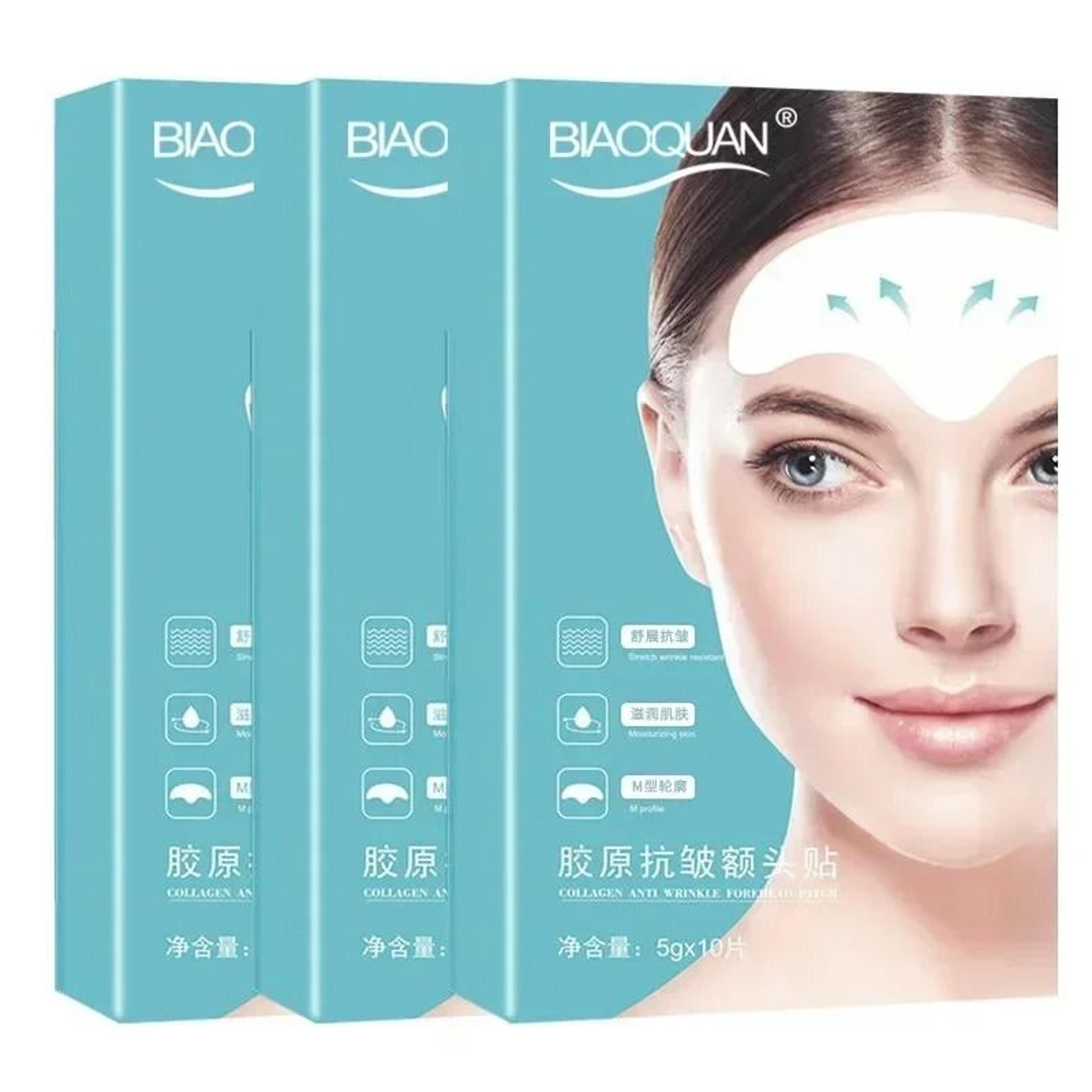 anti wrinkle forehead line removal gel patch and frown treatment stickers