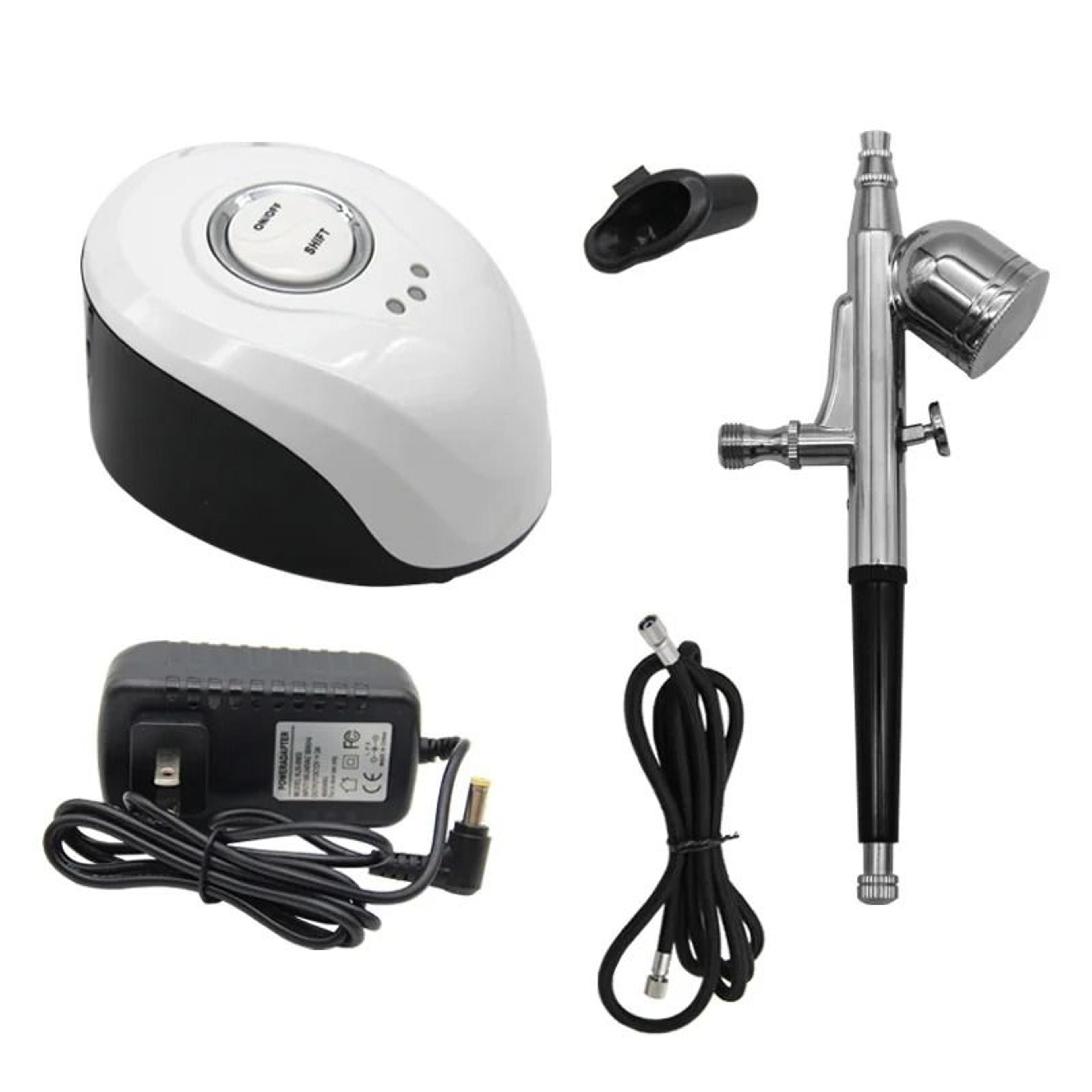 portable handheld facial airbrush and high pressure nano oxygen injector