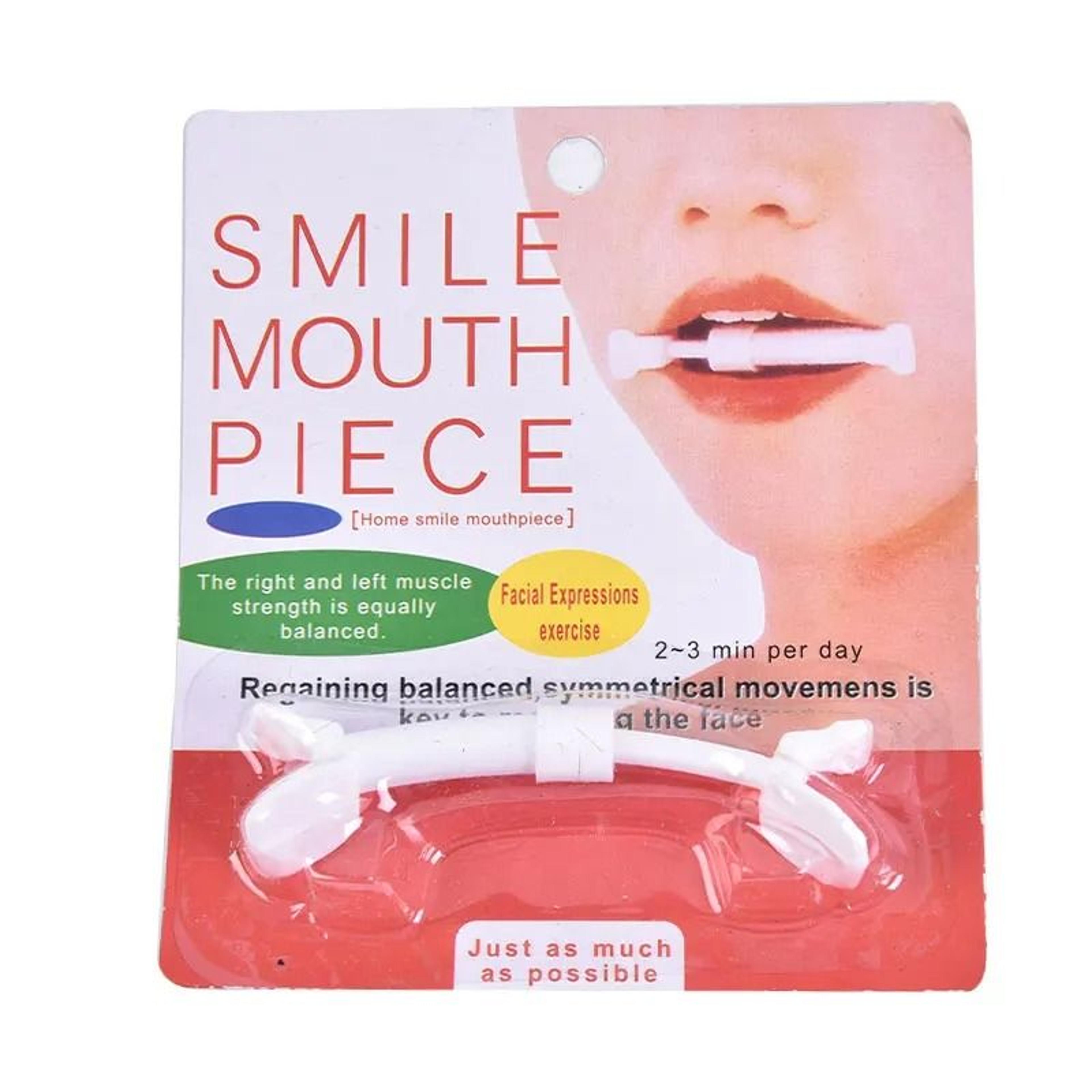 silicone facial exerciser and mouth smile muscle trainer