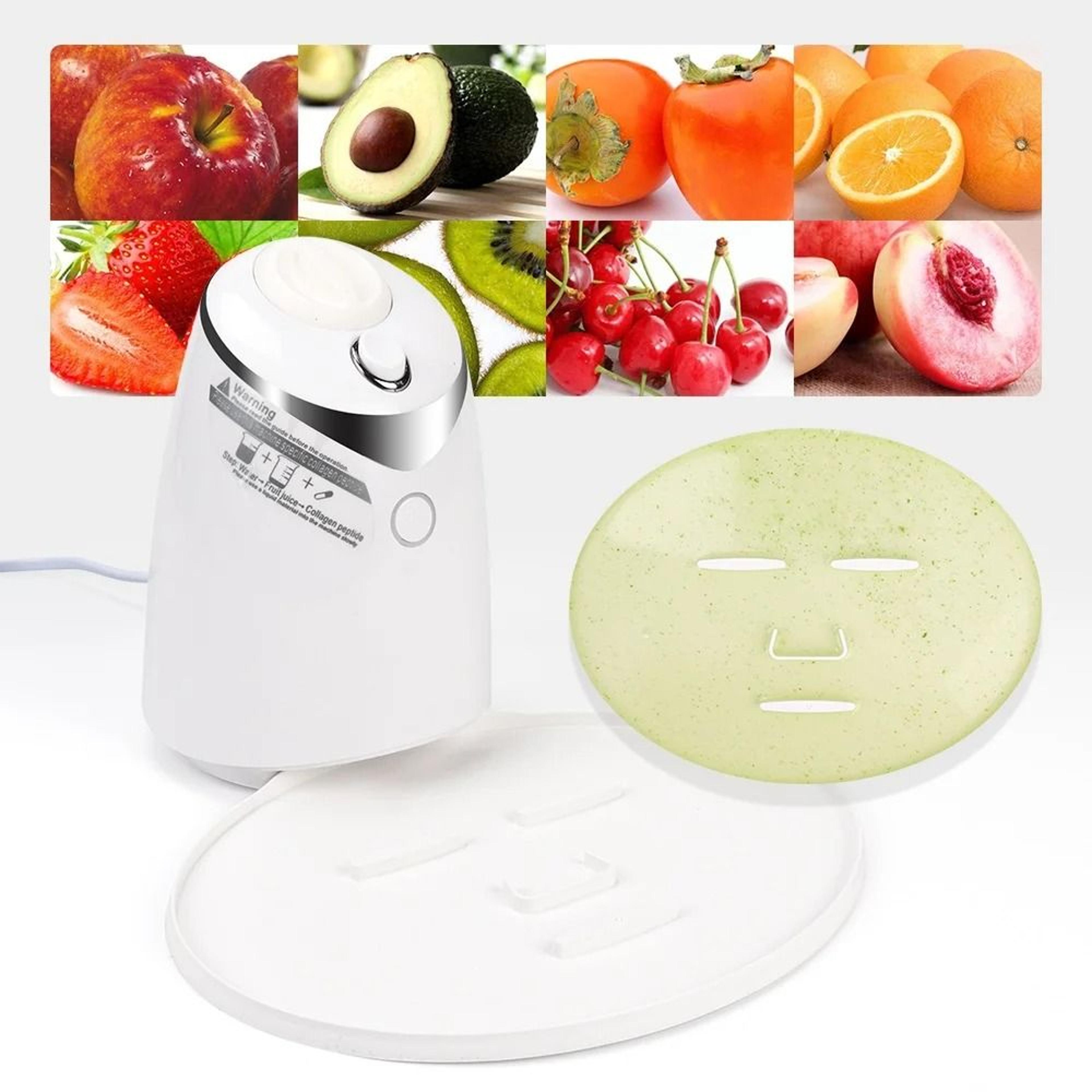 customized hydrogel infusion maker and botanical collagen facial device