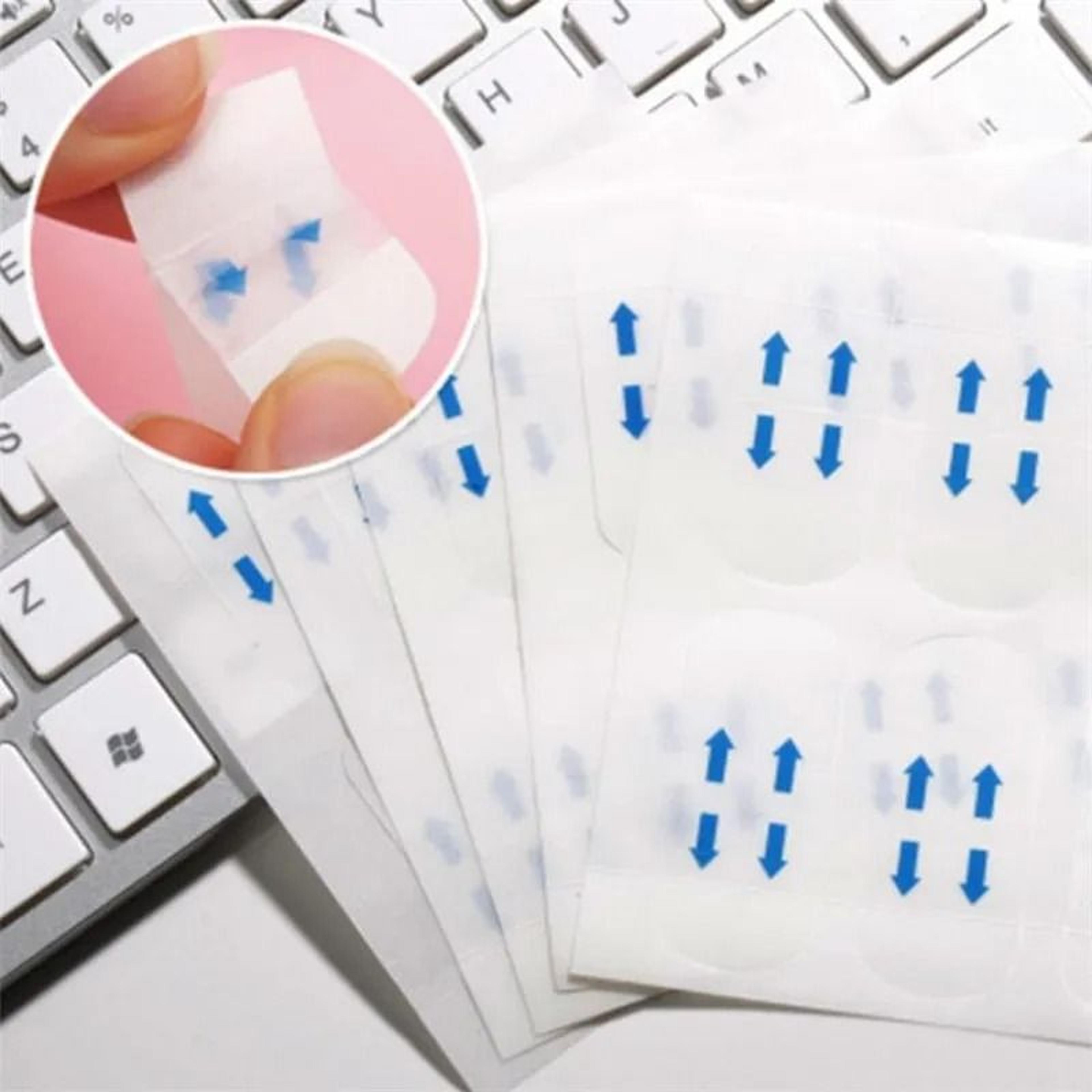 invisible instant face lift stickers and v shape contouring adhesive tape
