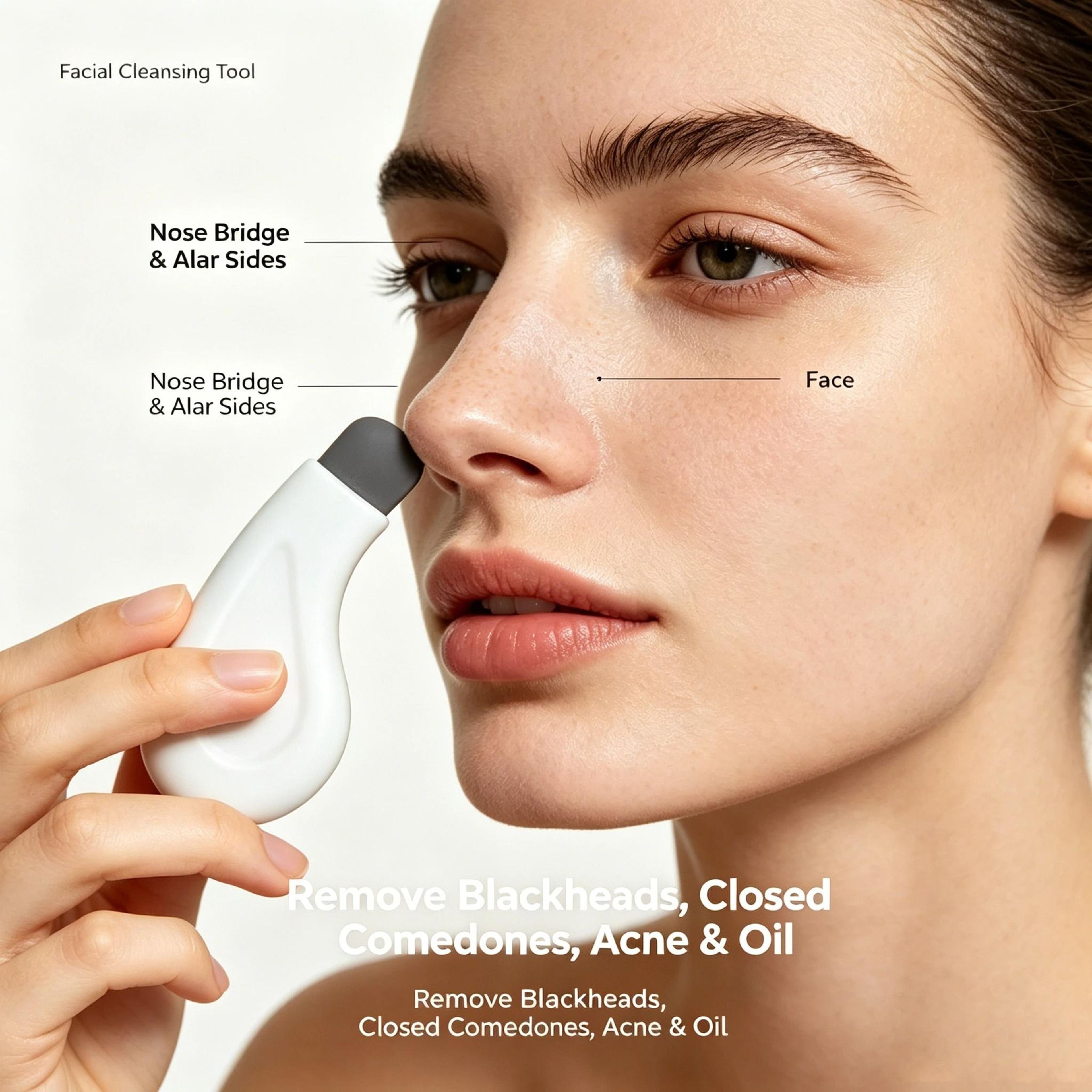 precision deep pore cleansing loop and nose blackhead extraction tool