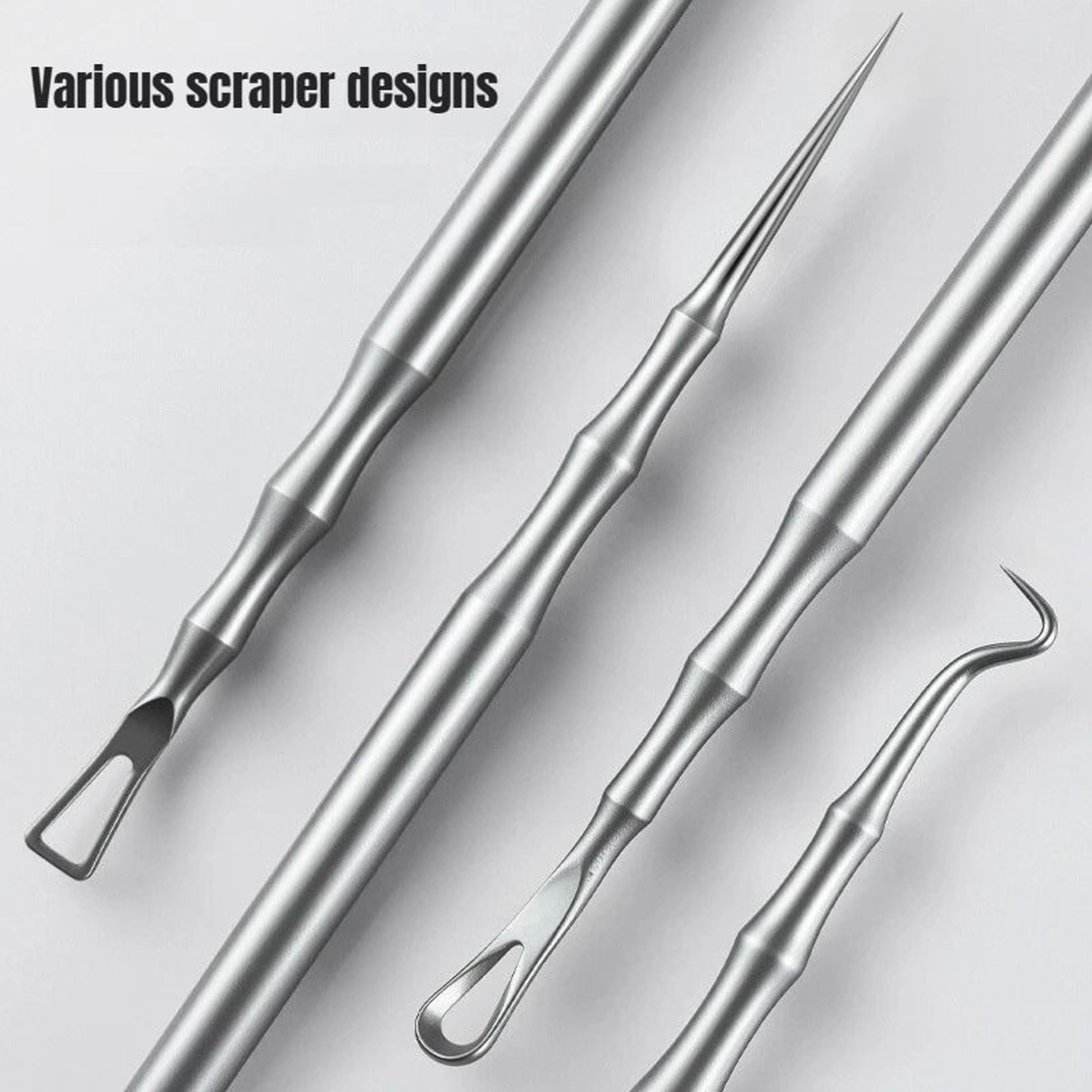 precision german engineering acne extraction needles and ultra fine blackhead tweezer tool