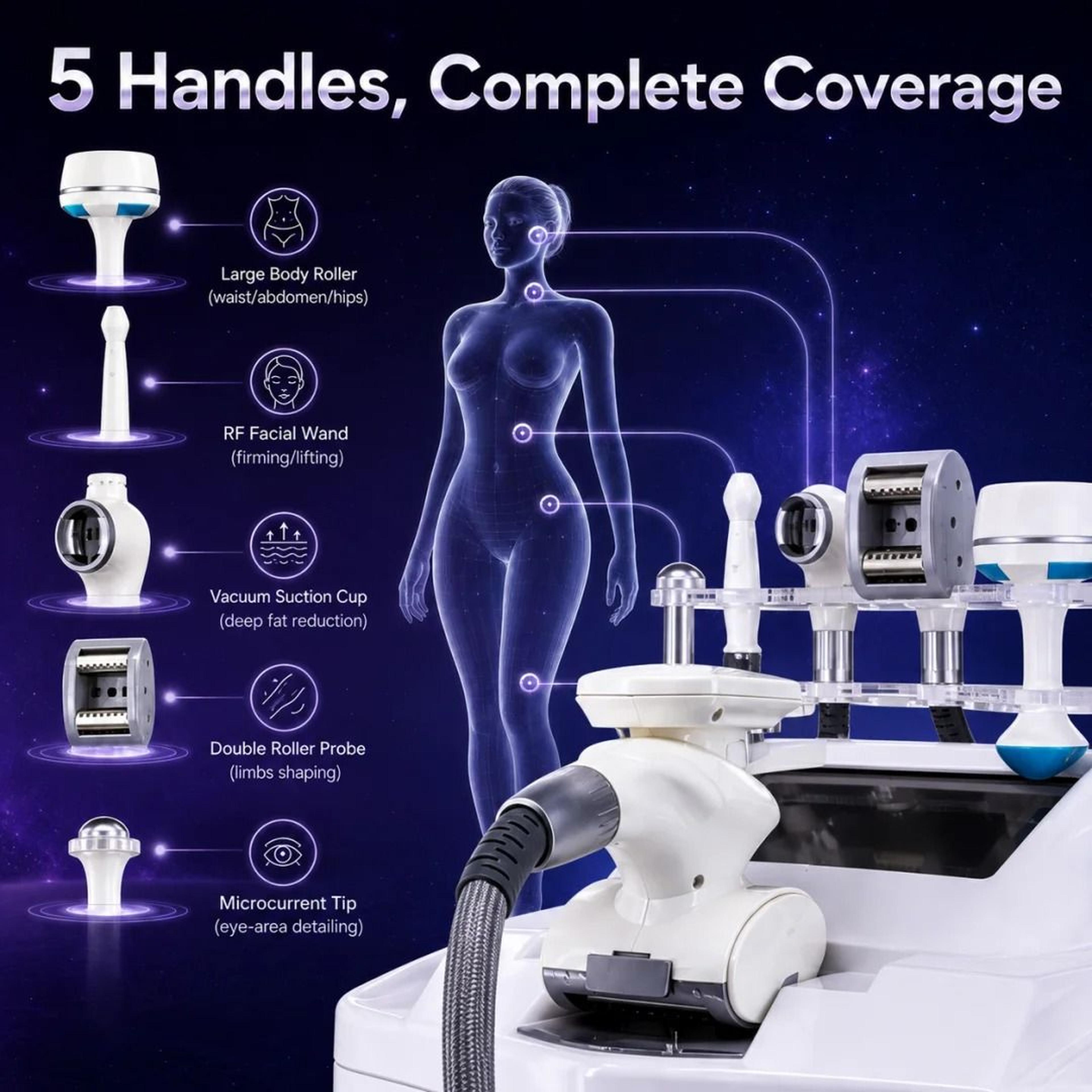 multi technology full body contouring workstation and thermal cavitation sculpting system