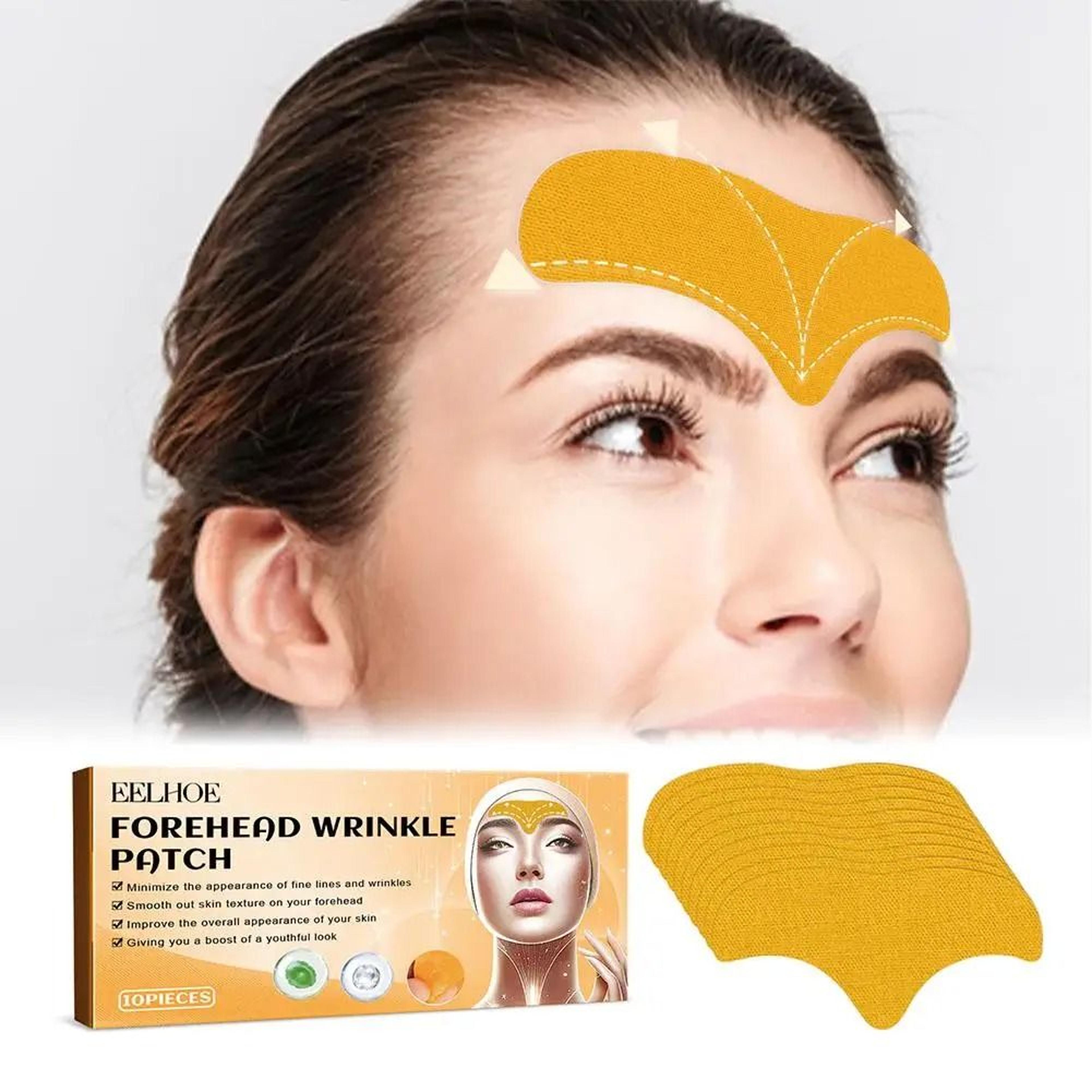 hydrolyzed collagen forehead wrinkle gel patches