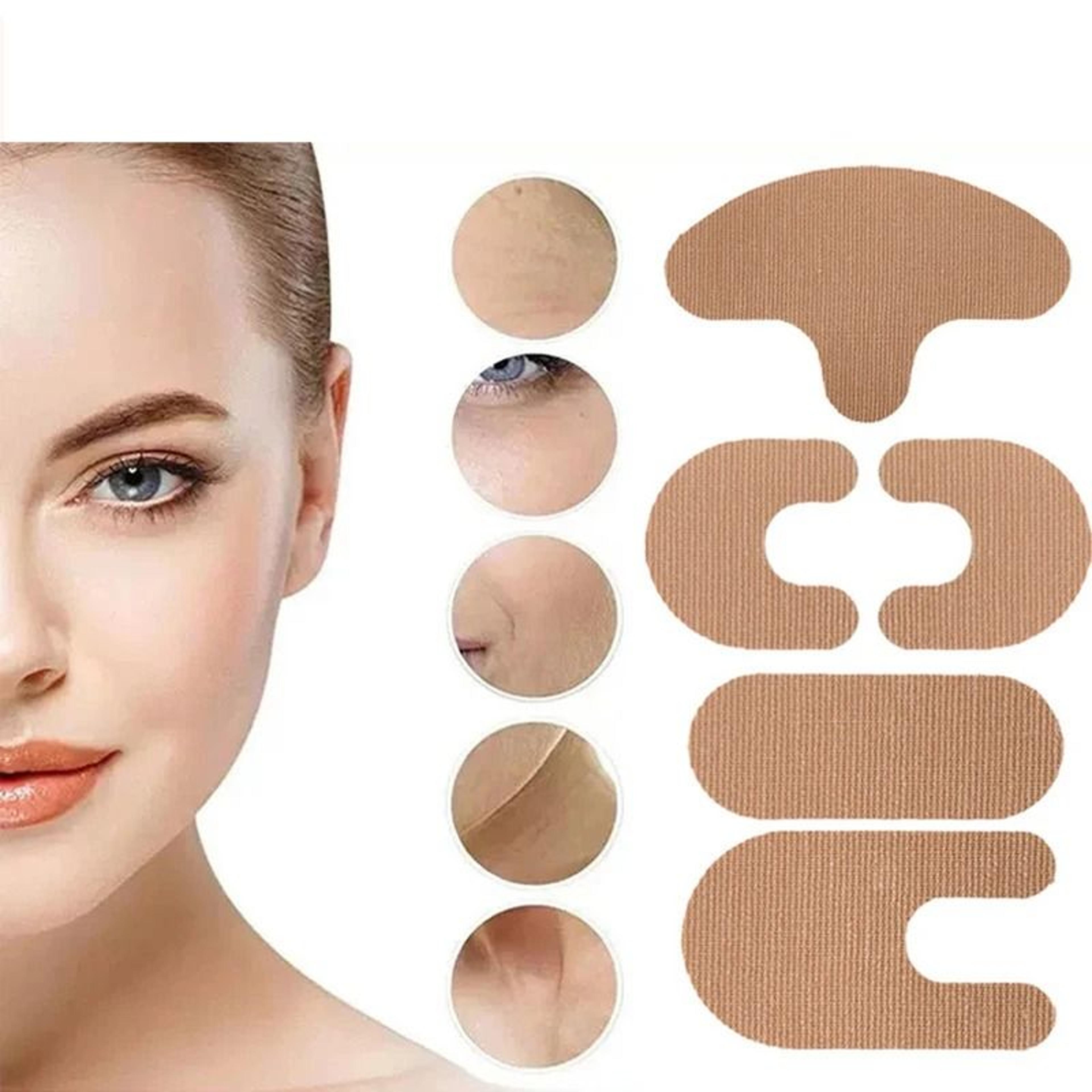 reusable anti wrinkle facial patches and skin toning stickers