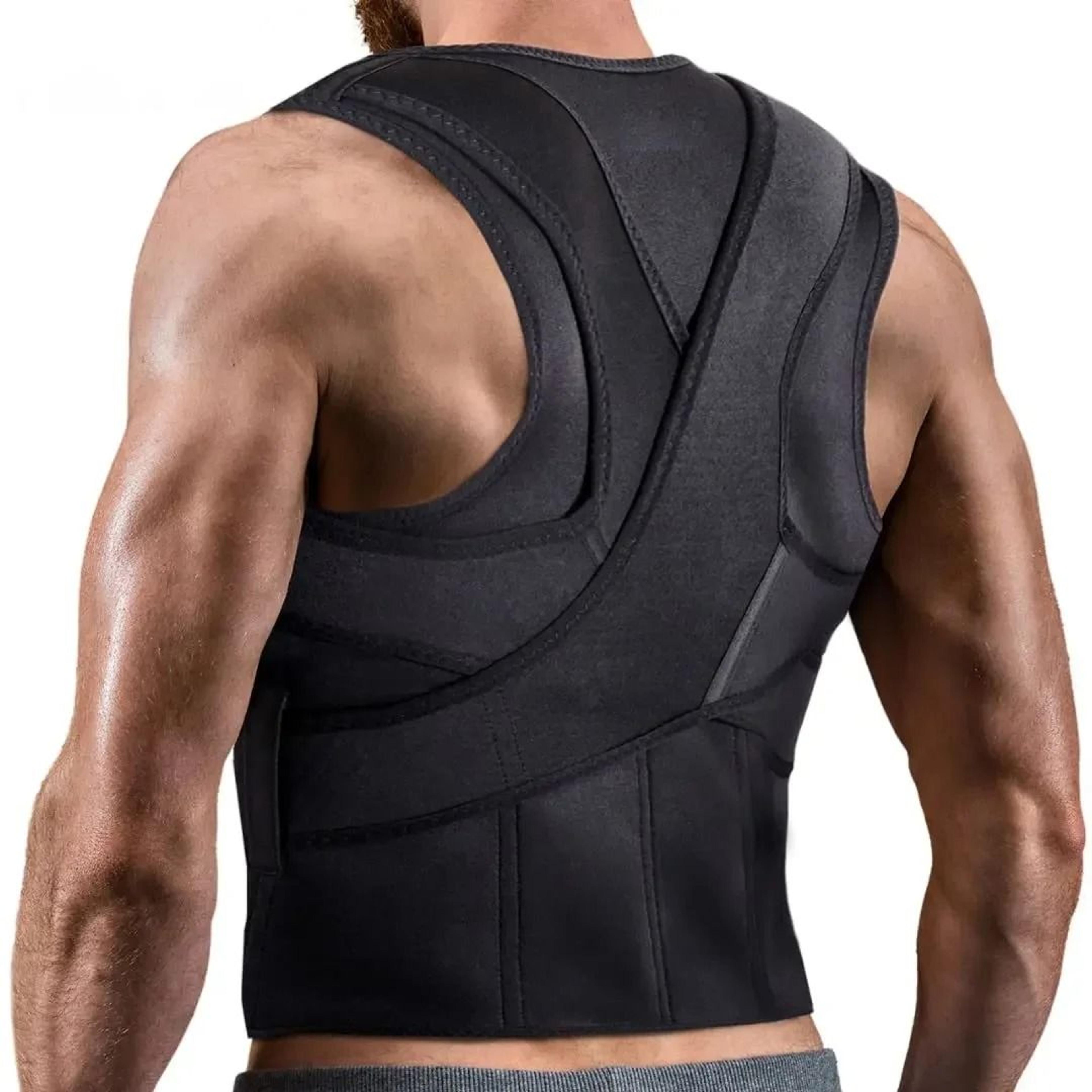 full back posture corrector and lower upper back support brace