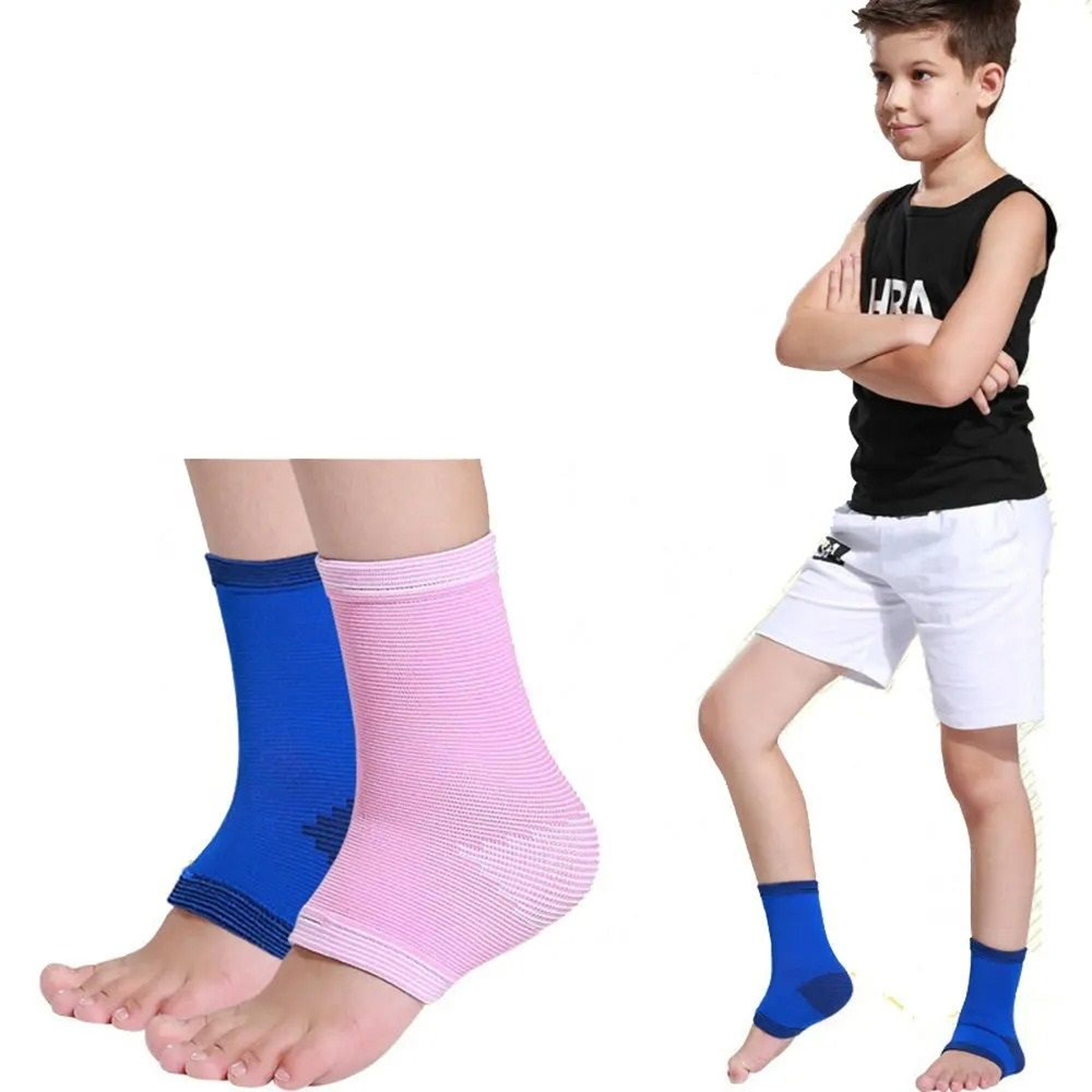 kids elastic sport ankle compression brace and joint protector