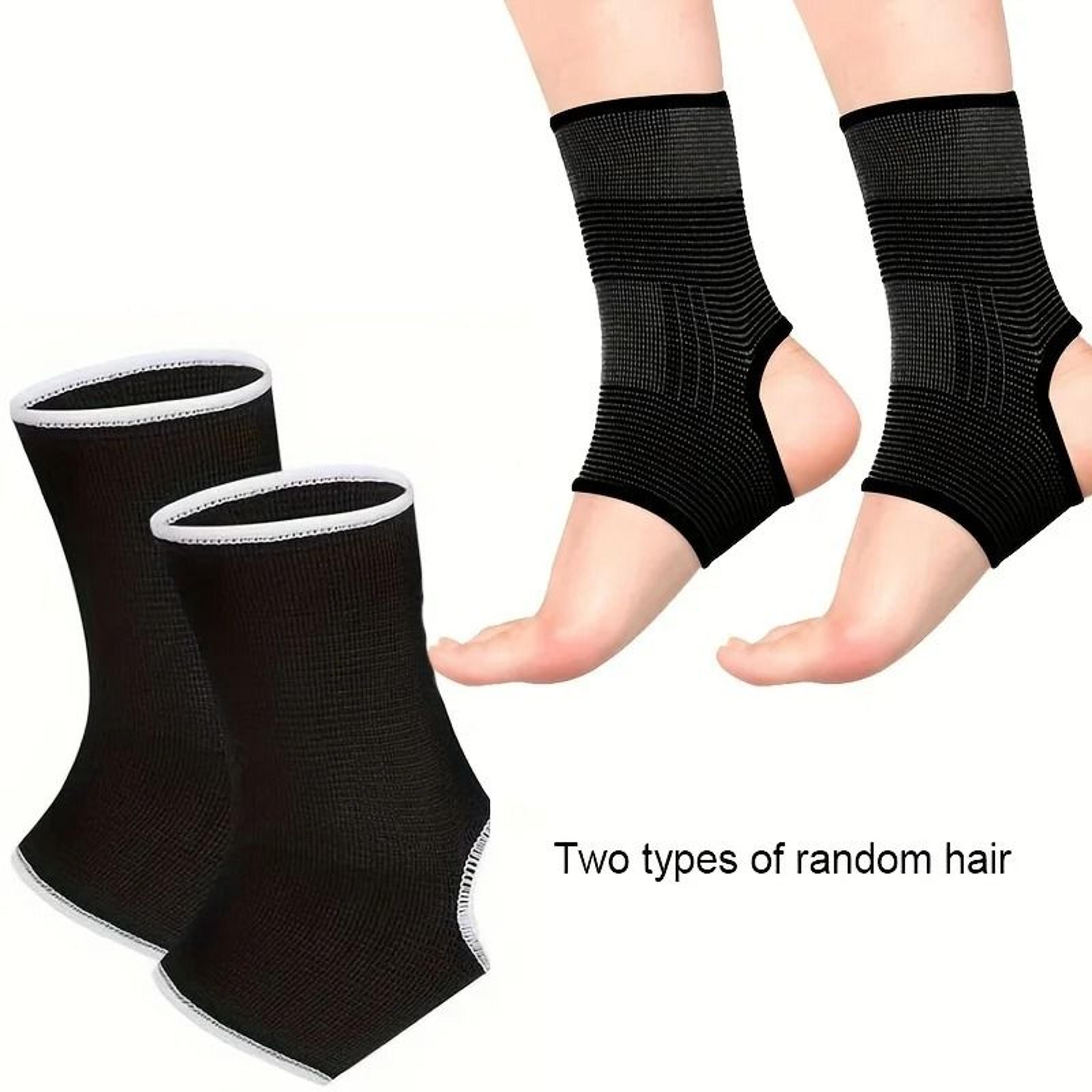 breathable woven polyester compression ankle support sleeve socks