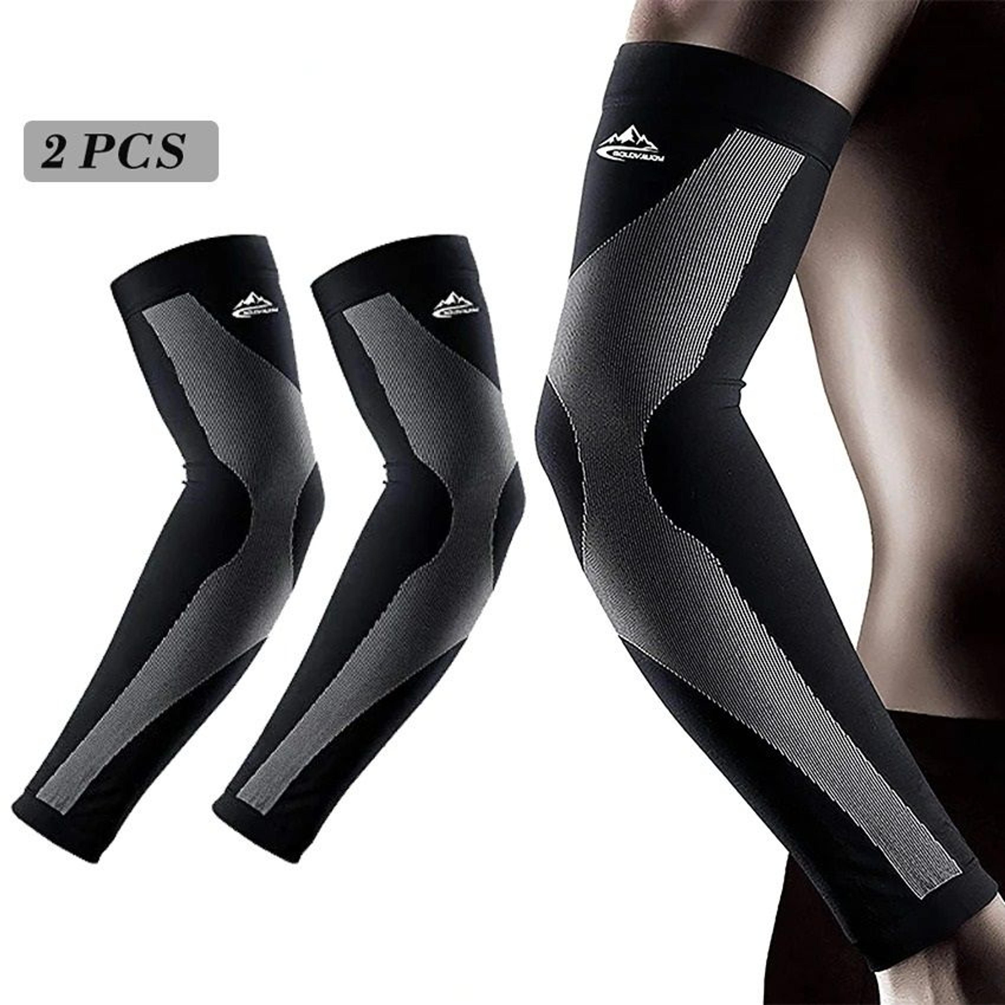 uv protection cooling arm sleeves and compression sun covers