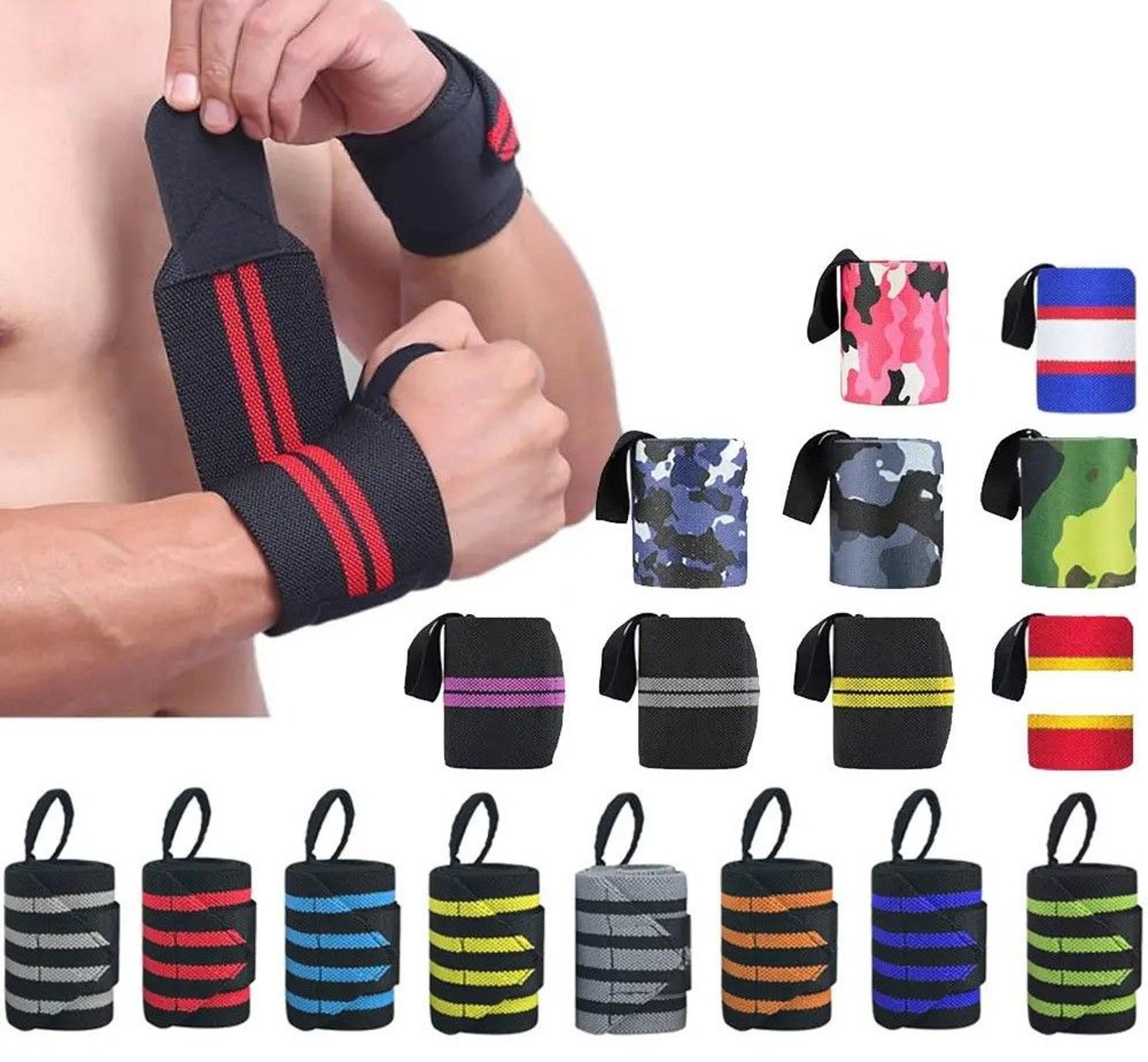 premium elastic breathable wrist wraps for weightlifting and powerlifting