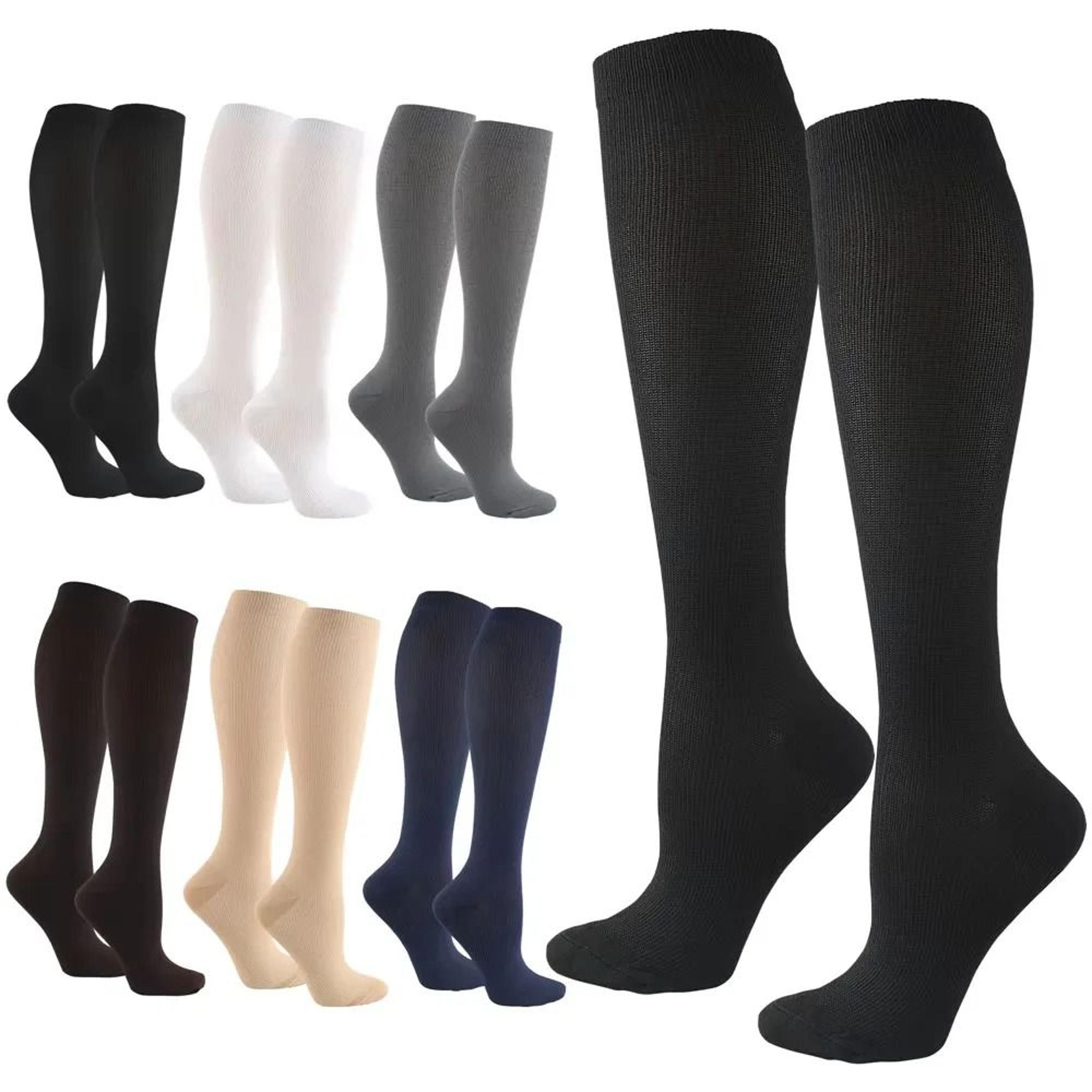 premium graduated compression socks for varicose veins sport recovery and flight travel