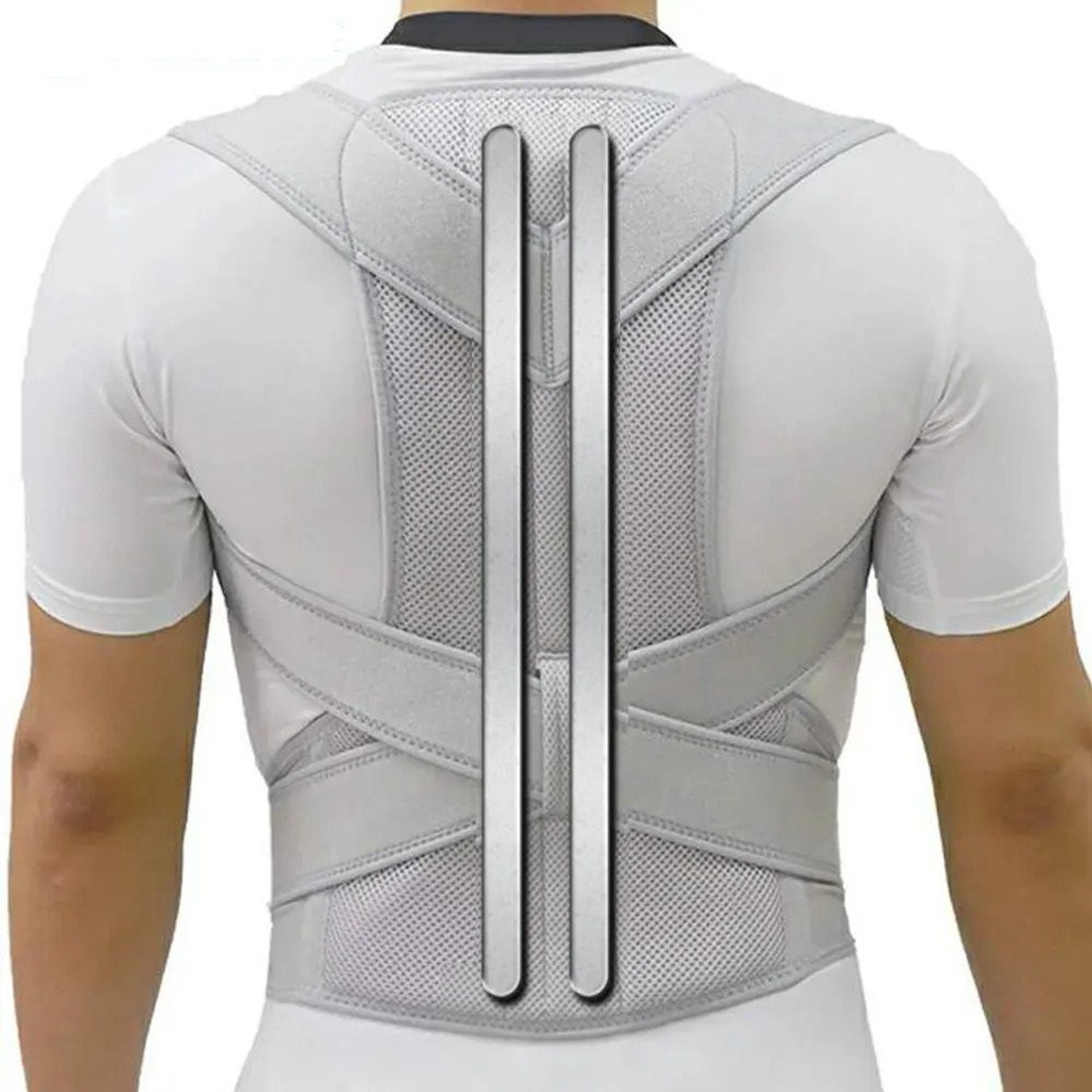 premium alloy bar posture corrector and scoliosis spinal support corset