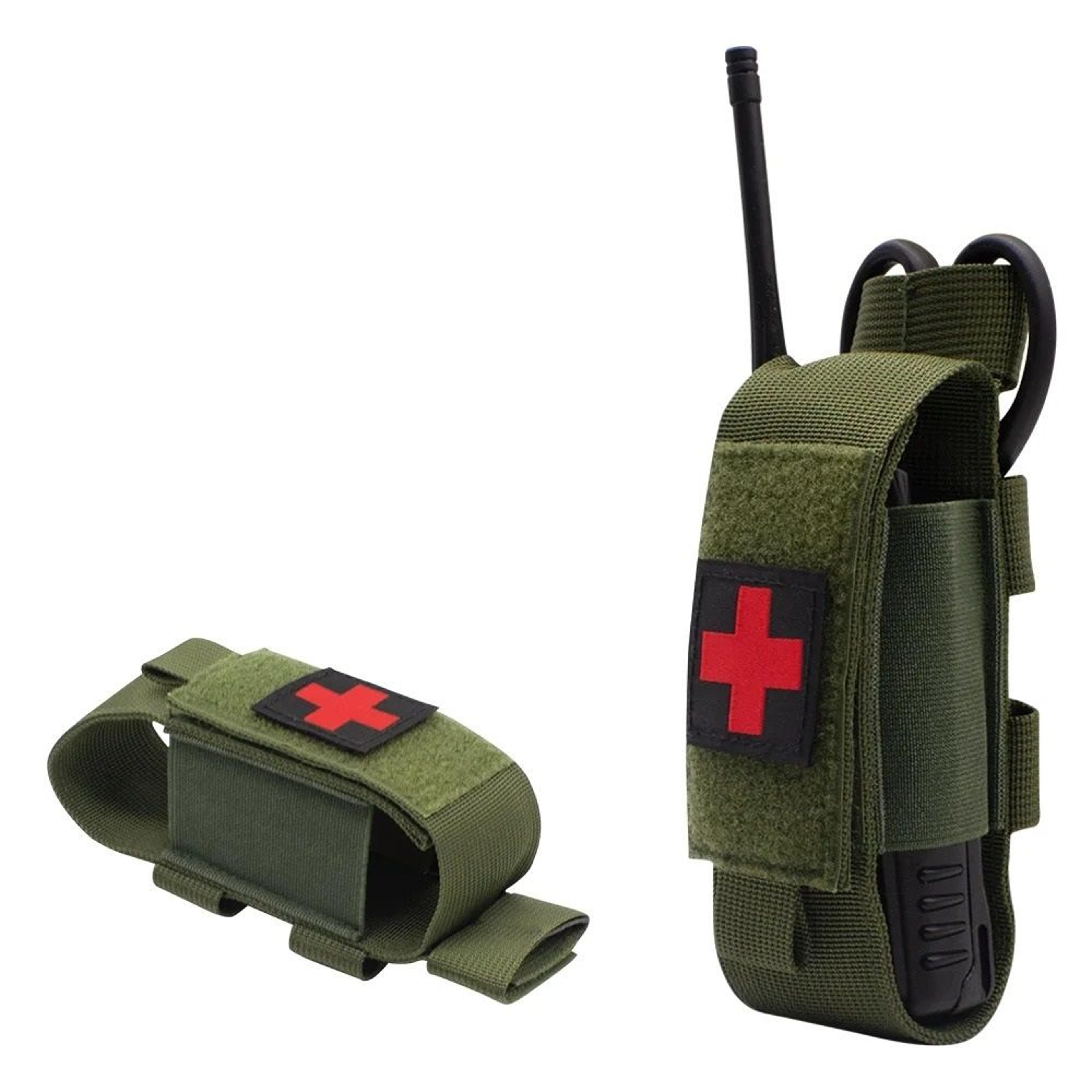 tactical cat tourniquet pouch and medical shears molle holder