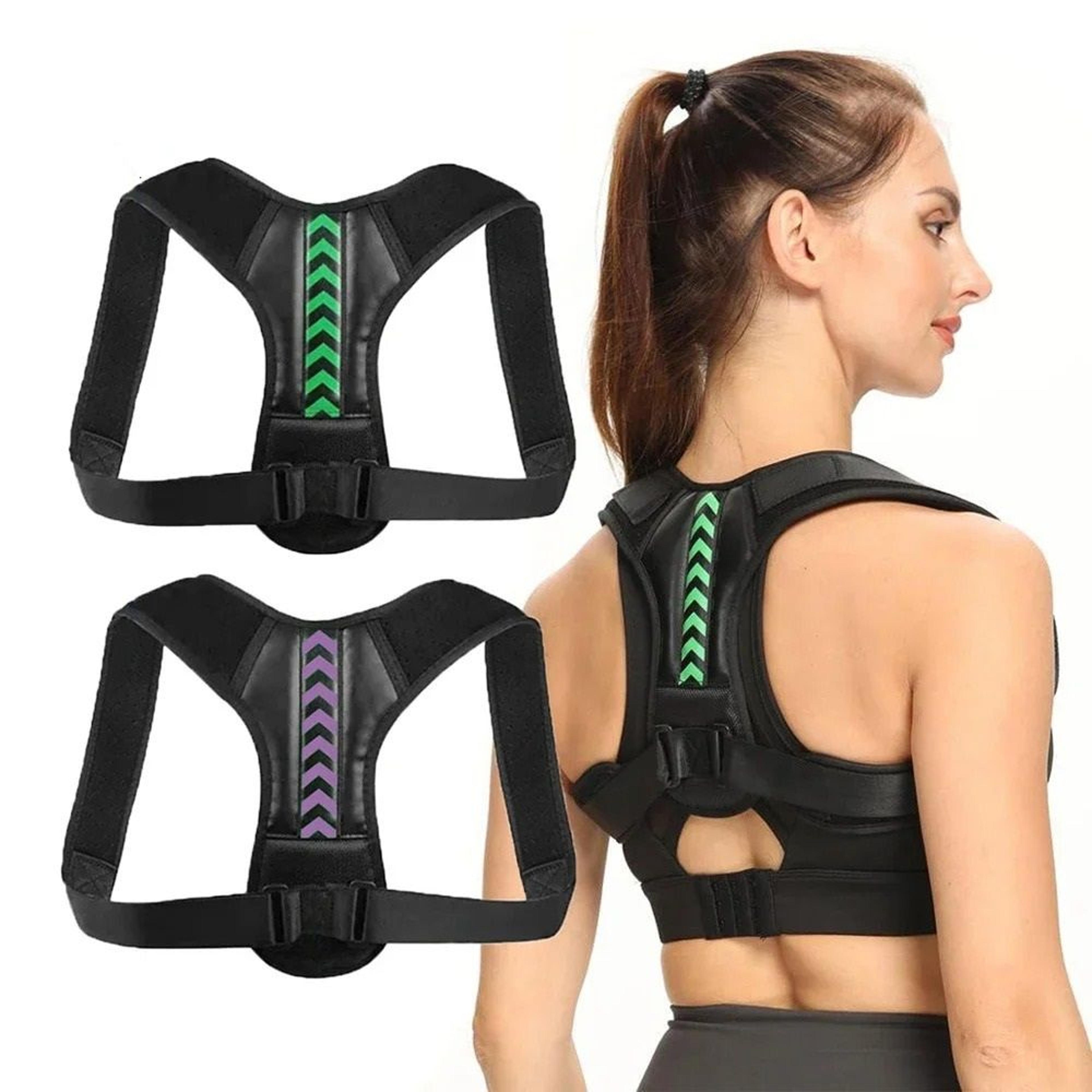 medical adjustable back shoulder posture corrector and spine support belt