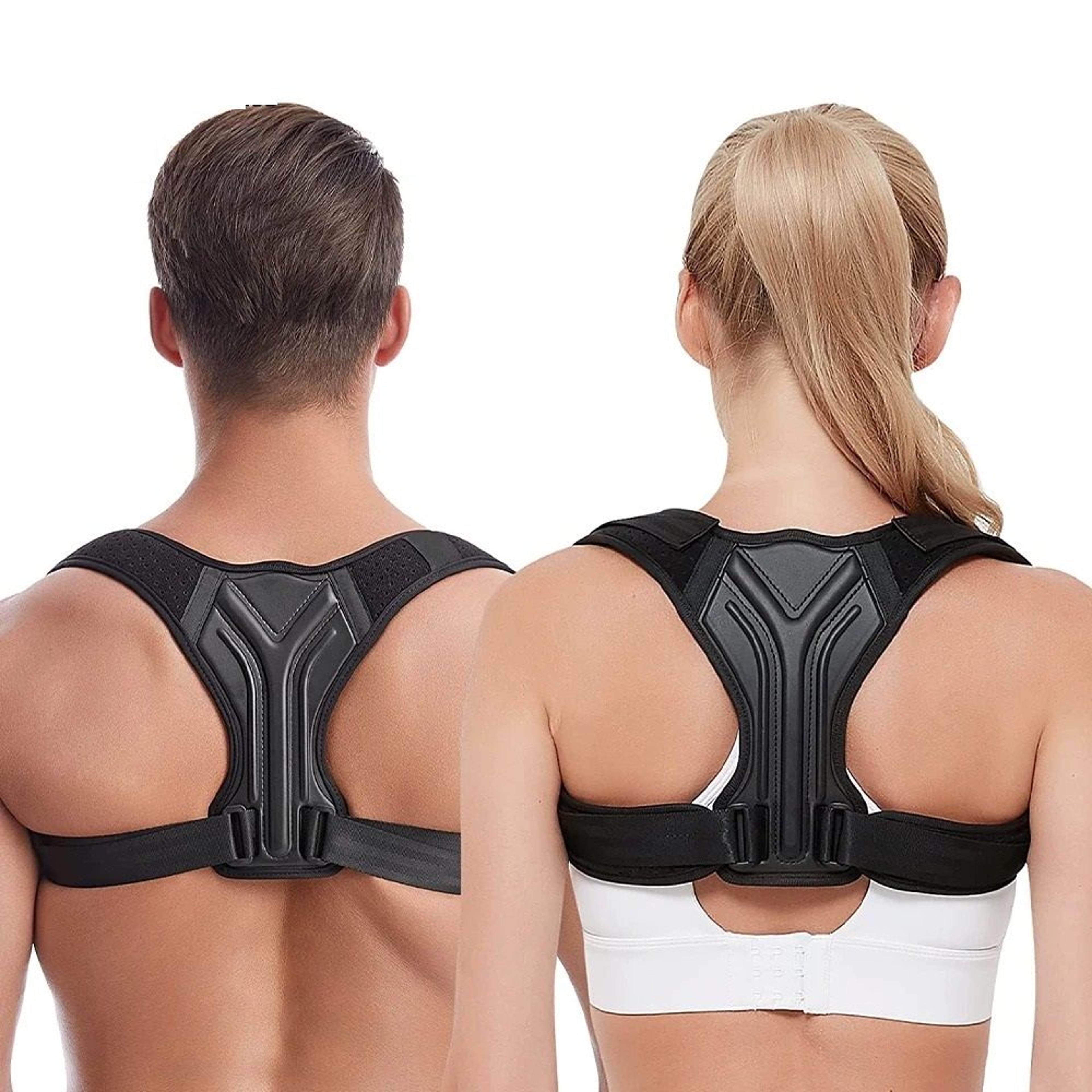 adjustable posture corrector and back support brace