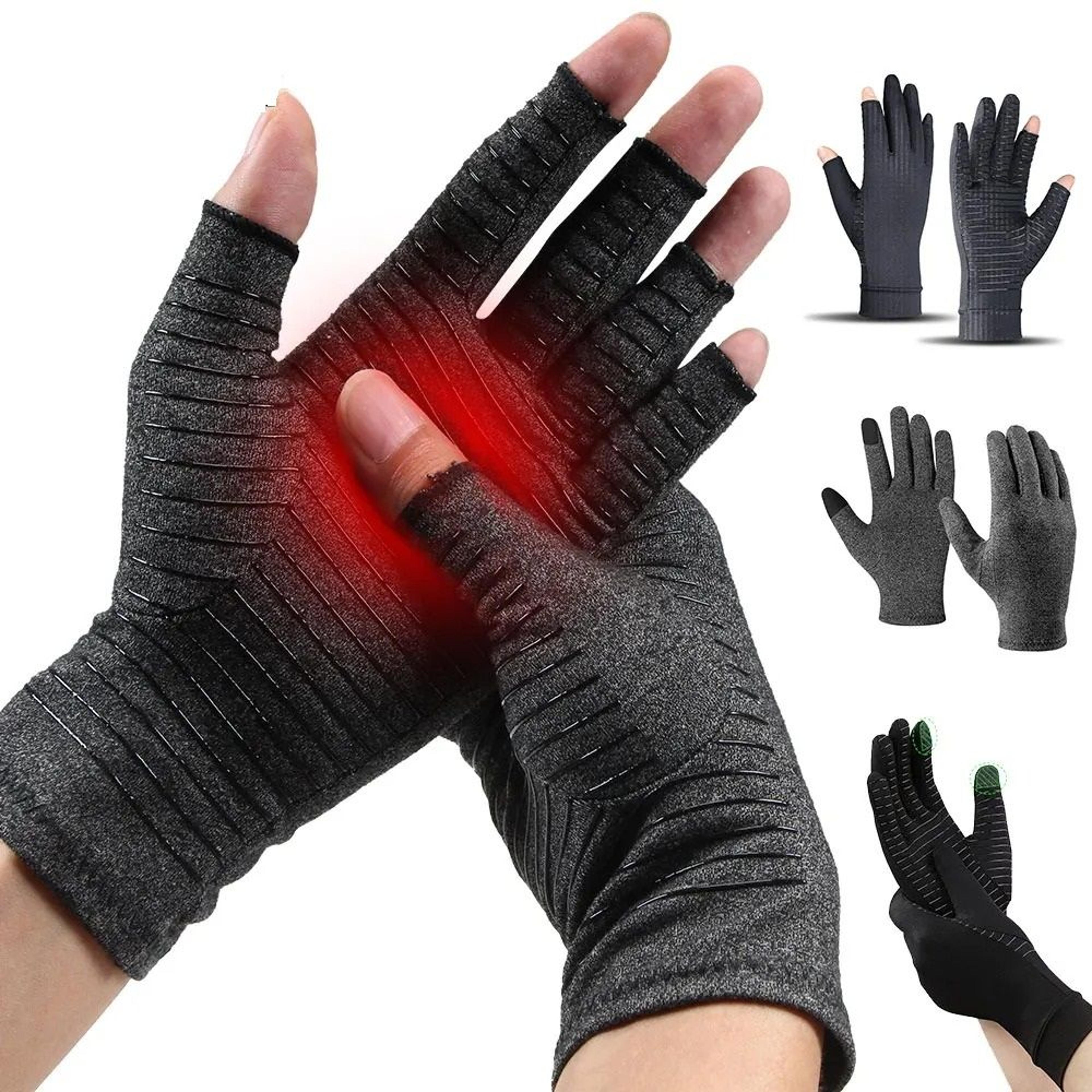 copper infused compression gloves for arthritis and hand pain relief
