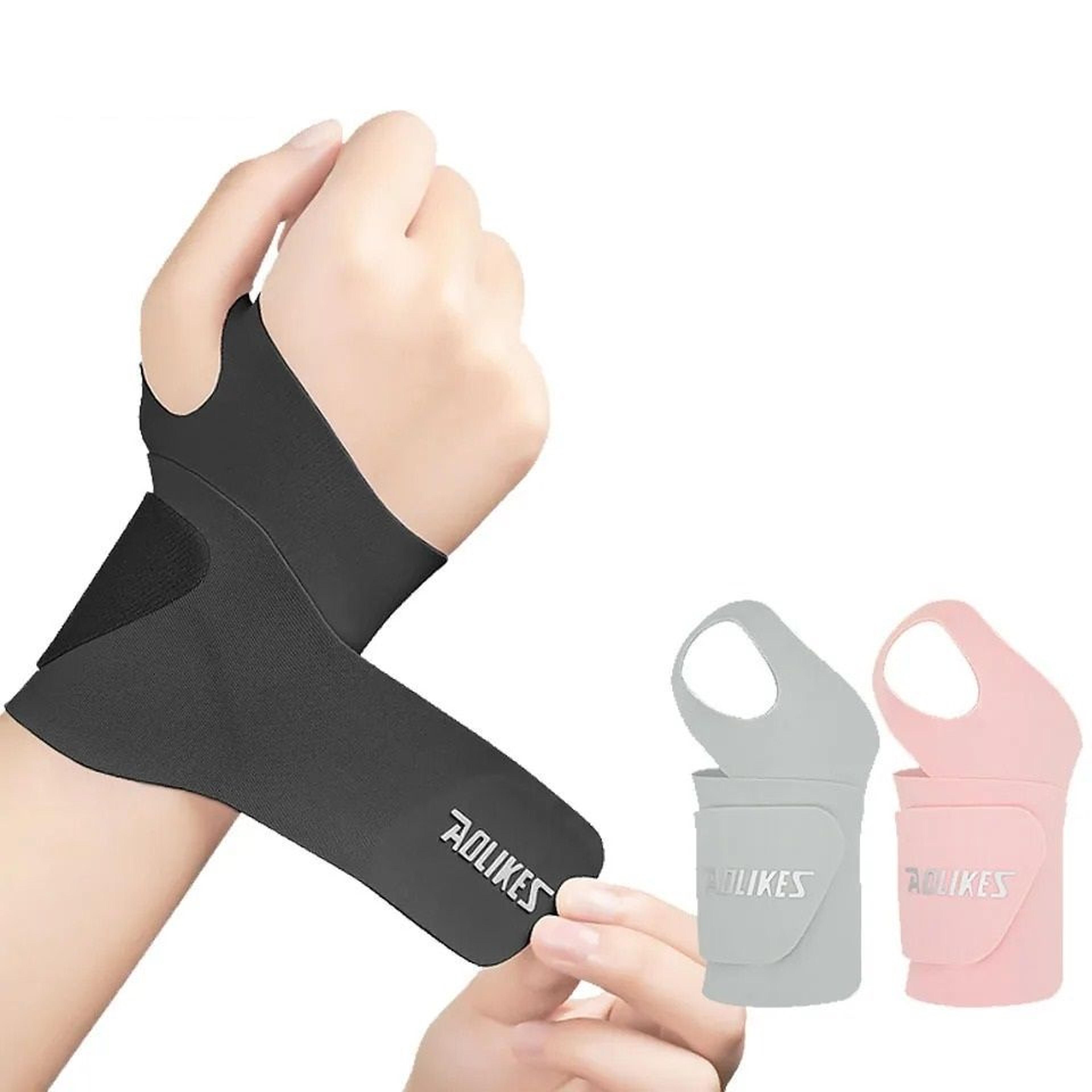ultra-thin and soft adjustable sports wrist brace and support wrap