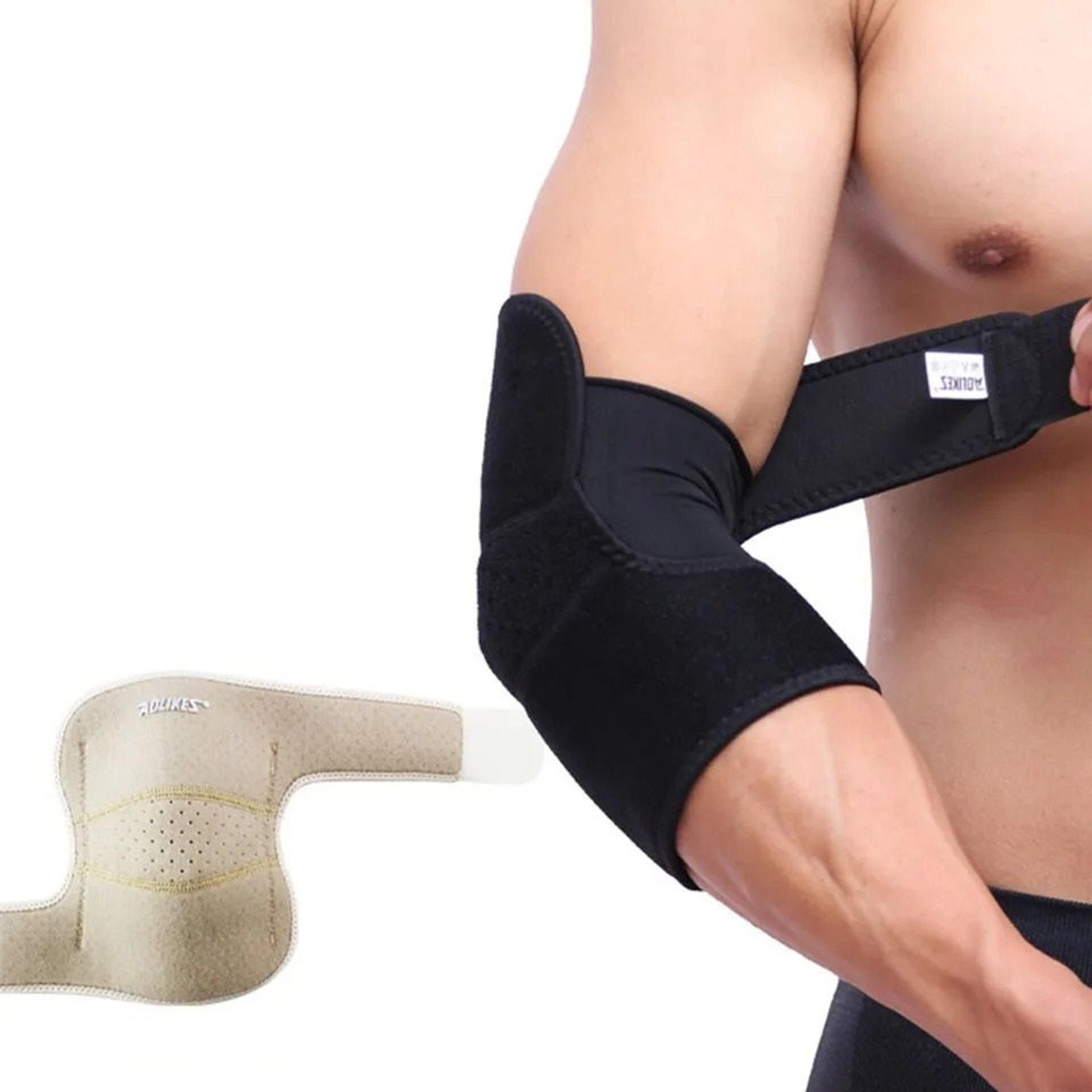 reversible elbow brace and support wrap for joint & tendonitis relief